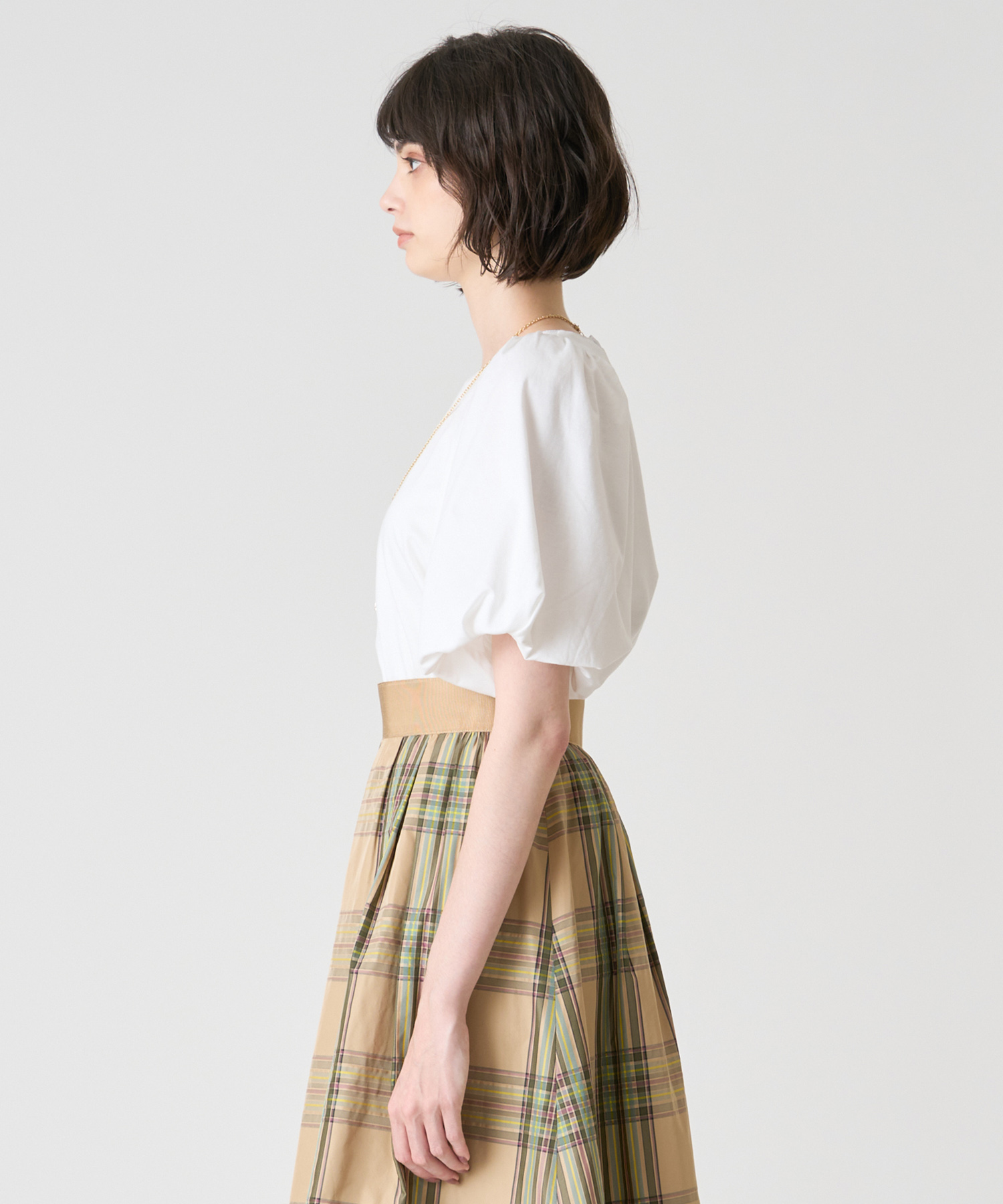 コンパクトポンチパフスリーブプルオーバー|ANAYI OFFICIAL ONLINE