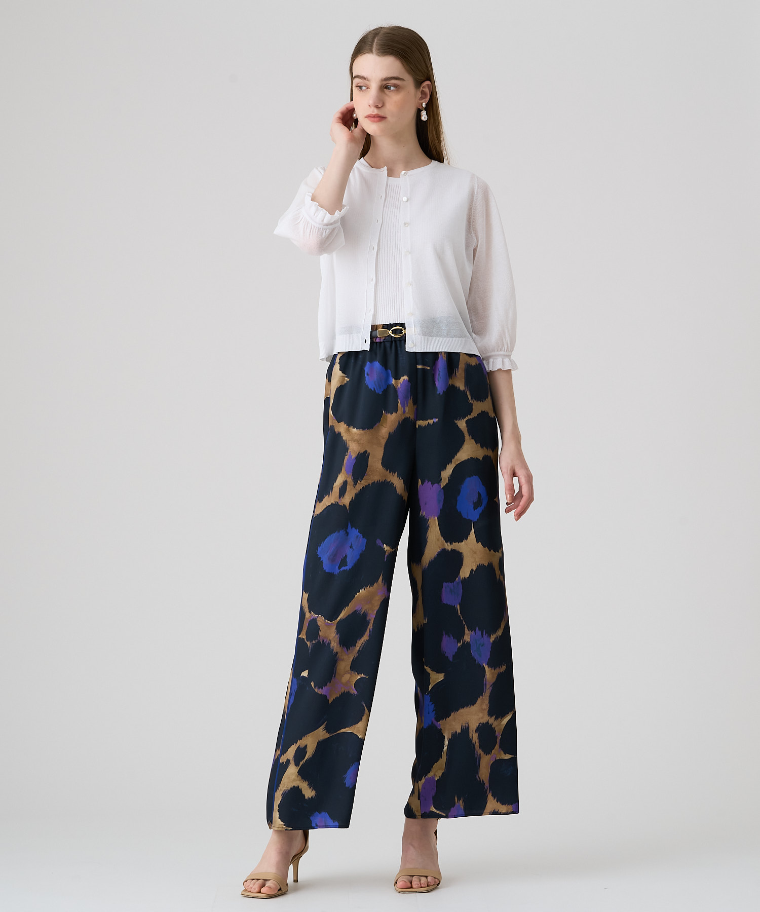 ビッグフラワーイージーパンツ｜ANAYI OFFICIAL ONLINE STORE | アナイ 