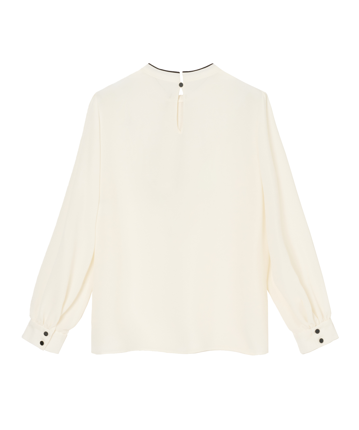 ジョーゼット配色タイ ブラウス｜ANAYI OFFICIAL ONLINE STORE