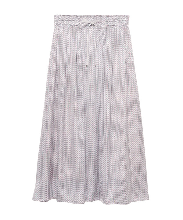 セットアップ対応商品 キカストライププリントタックフレアスカート Anayi Official Online Store アナイ 公式サイト