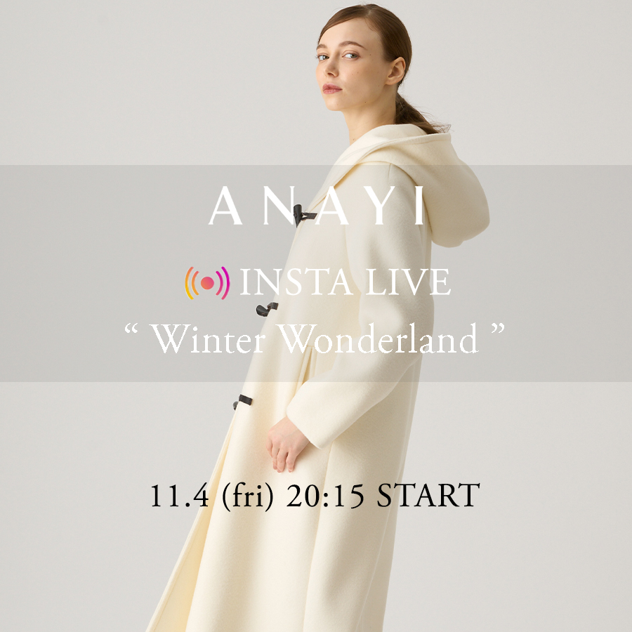NEWS|ANAYI OFFICIAL ONLINE STORE | アナイ 公式サイト