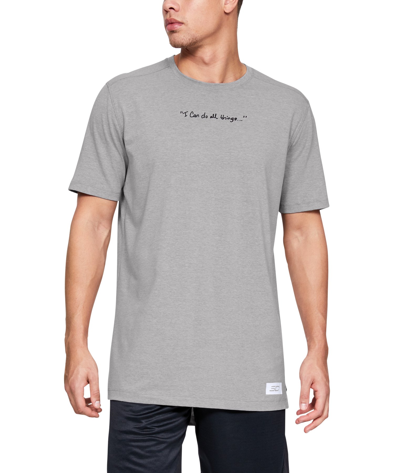 UA SC30 �X�N���v�g �V���[�g�X���[�u T�V���c(�o�X�P�b�g�{�[��/MEN) 