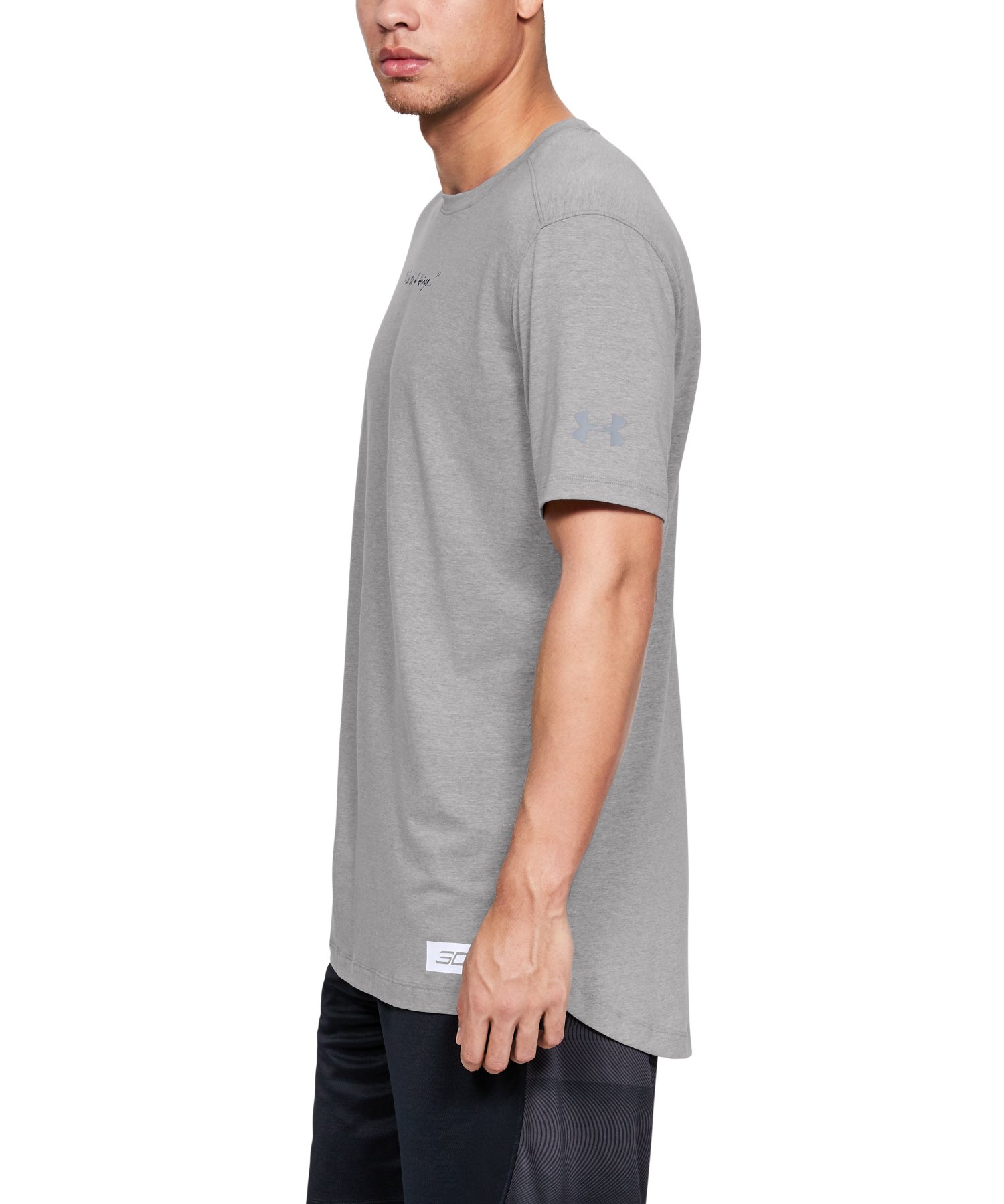 UA SC30 �X�N���v�g �V���[�g�X���[�u T�V���c(�o�X�P�b�g�{�[��/MEN) 