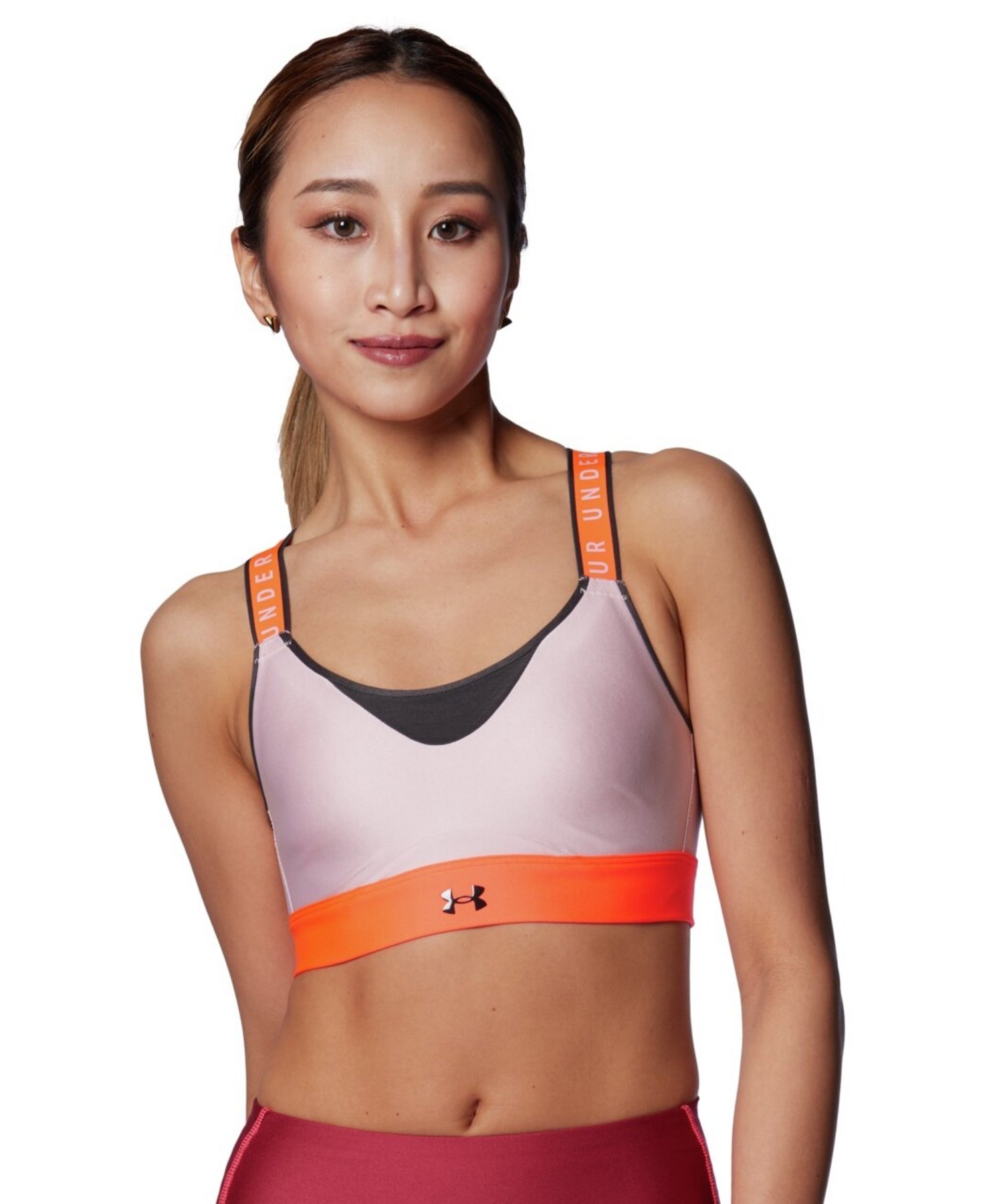 UAインフィニティ ブラ ハイ ブロックド(トレーニング/WOMEN)【アンダーアーマー/UNDER ARMOUR】 UAインフィニティ ブラ ハイ ブロックド(トレーニング/WOMEN)【アンダーアーマー/UNDER ARMOUR】