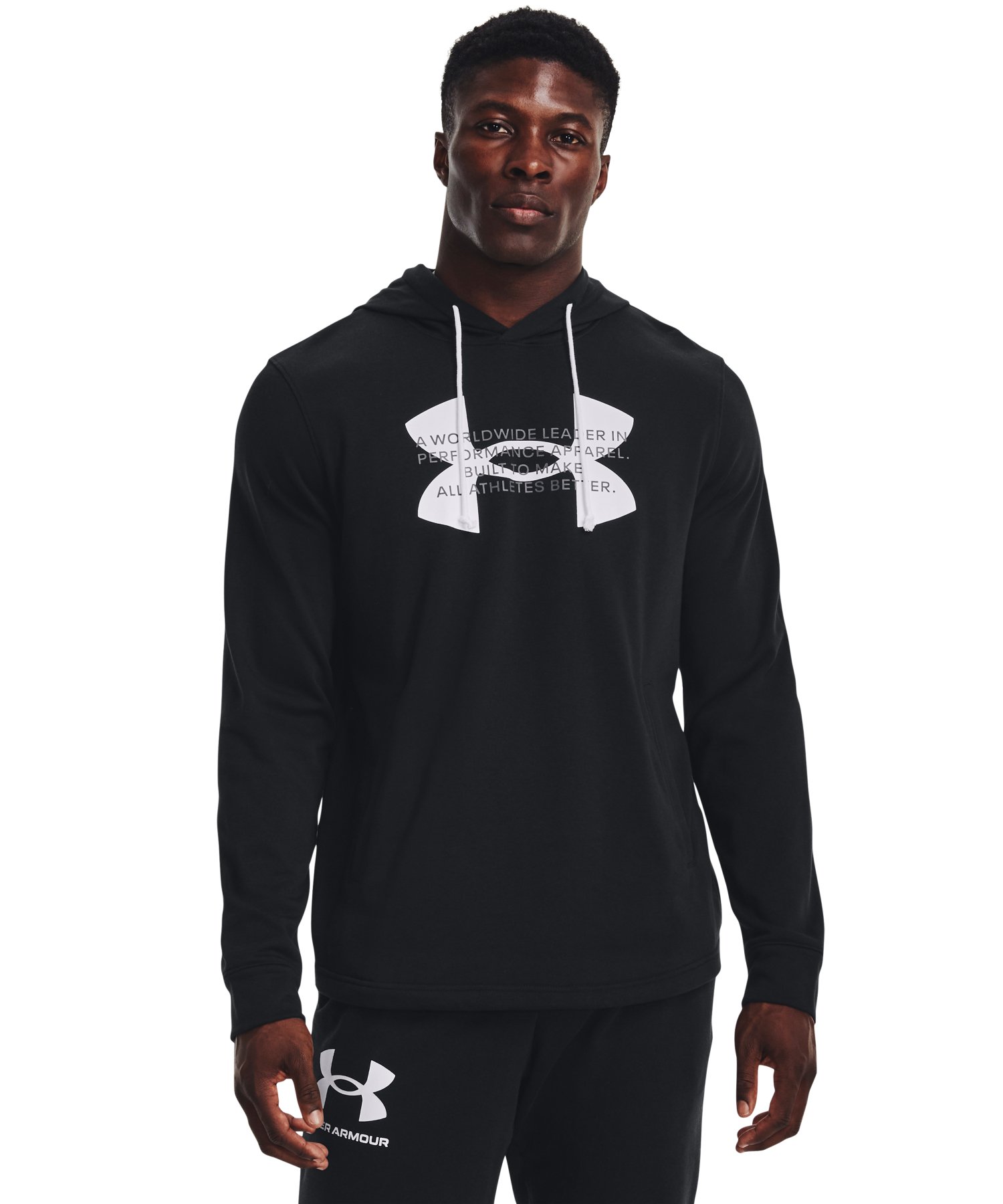 UAライバルテリー ロゴ フーディー(トレーニング/MEN)【アンダーアーマー/UNDER ARMOUR】 UAライバルテリー ロゴ フーディー(トレーニング/MEN)【アンダーアーマー/UNDER ARMOUR】