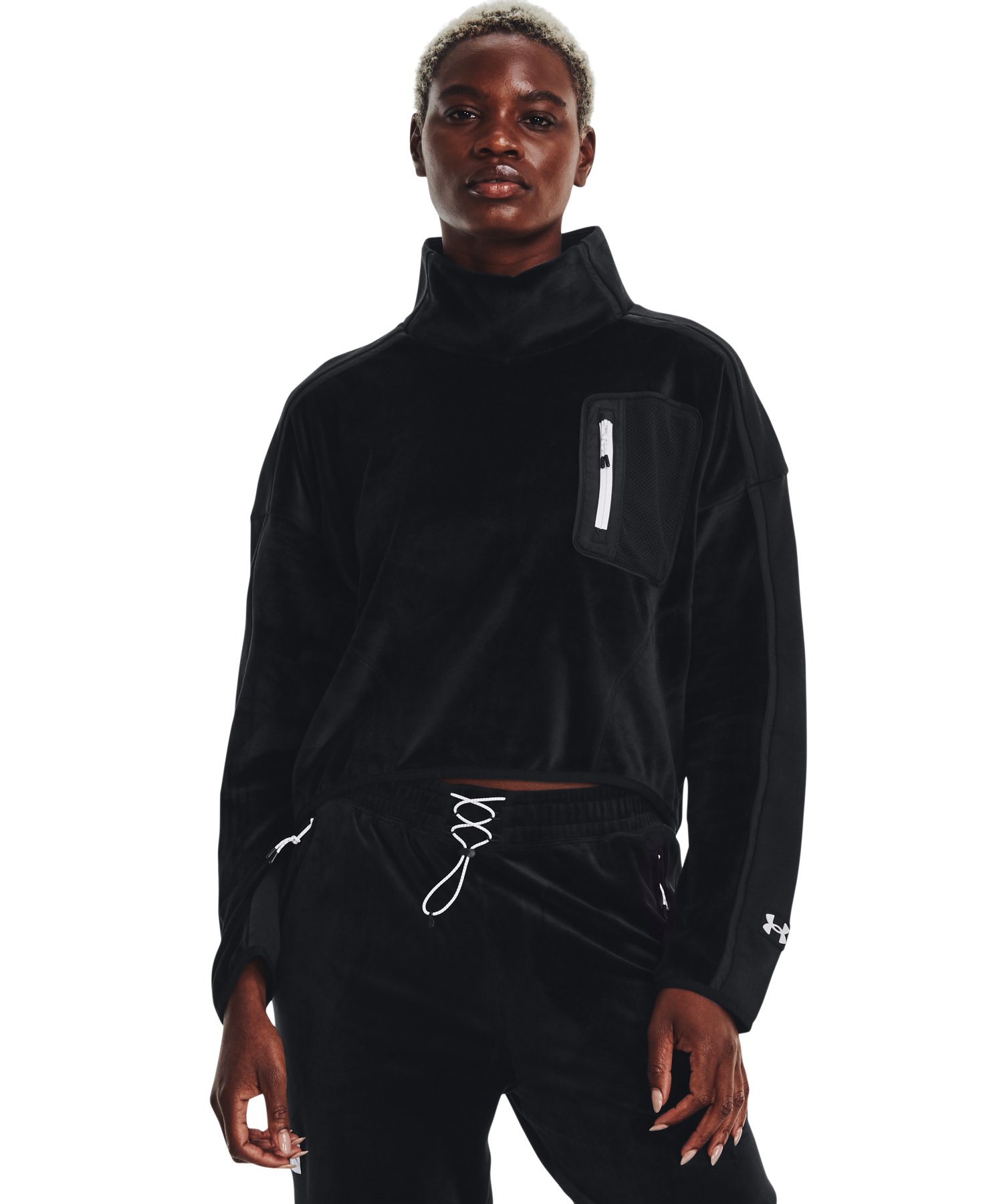 UAジャーニー フリース モック(トレーニング/WOMEN)【アンダーアーマー/UNDER ARMOUR】 UAジャーニー フリース モック(トレーニング/WOMEN)【アンダーアーマー/UNDER ARMOUR】