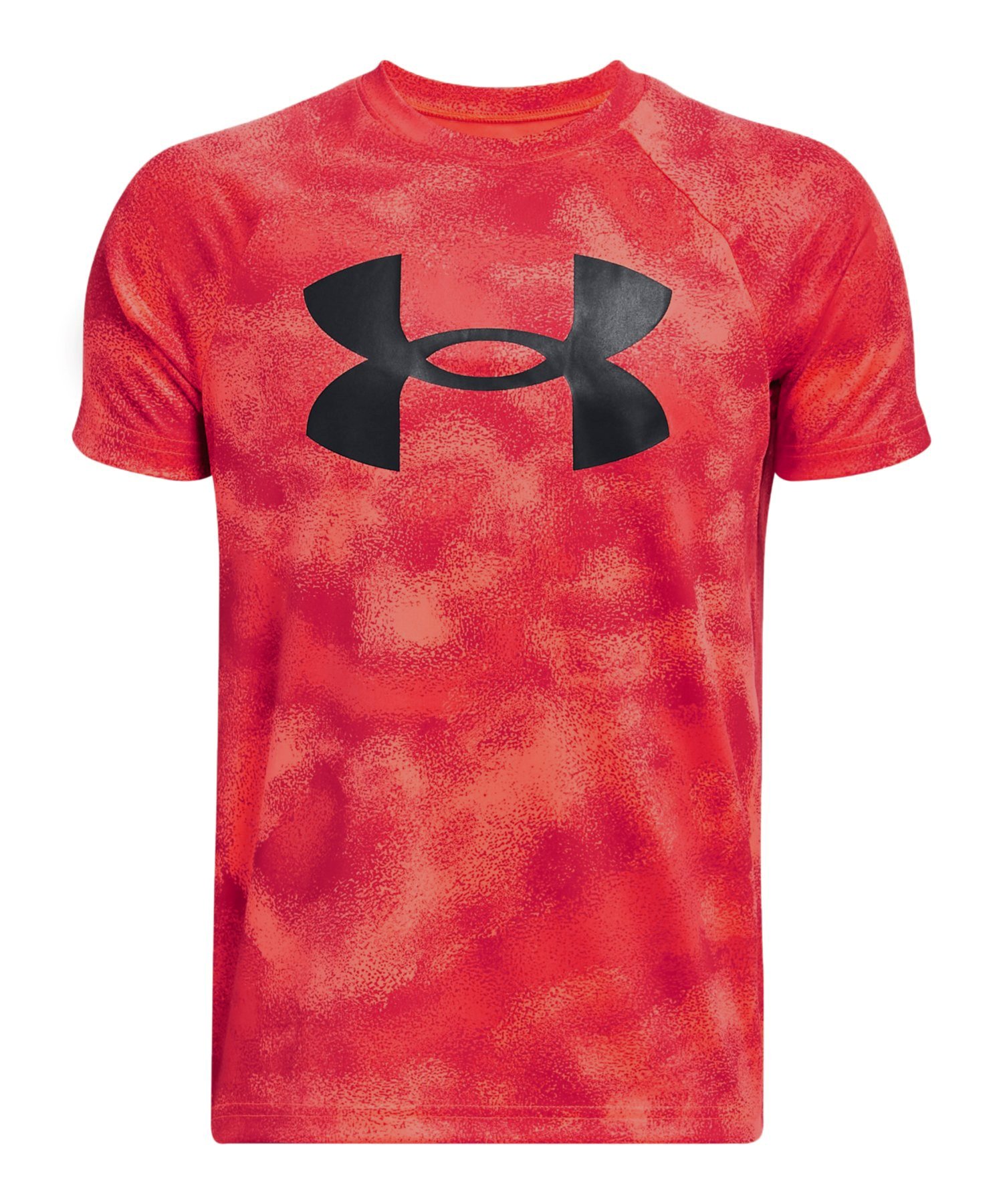 UAテック ショートスリーブTシャツ 〈オールオーバープリント〉〈ビッグロゴ〉(トレーニング/BOYS)【アンダーアーマー/UNDER ARMOUR】 UAテック ショートスリーブTシャツ 〈オールオーバープリント〉〈ビッグロゴ〉(トレーニング/BOYS)【アンダーアーマー/UNDER ARMOUR】