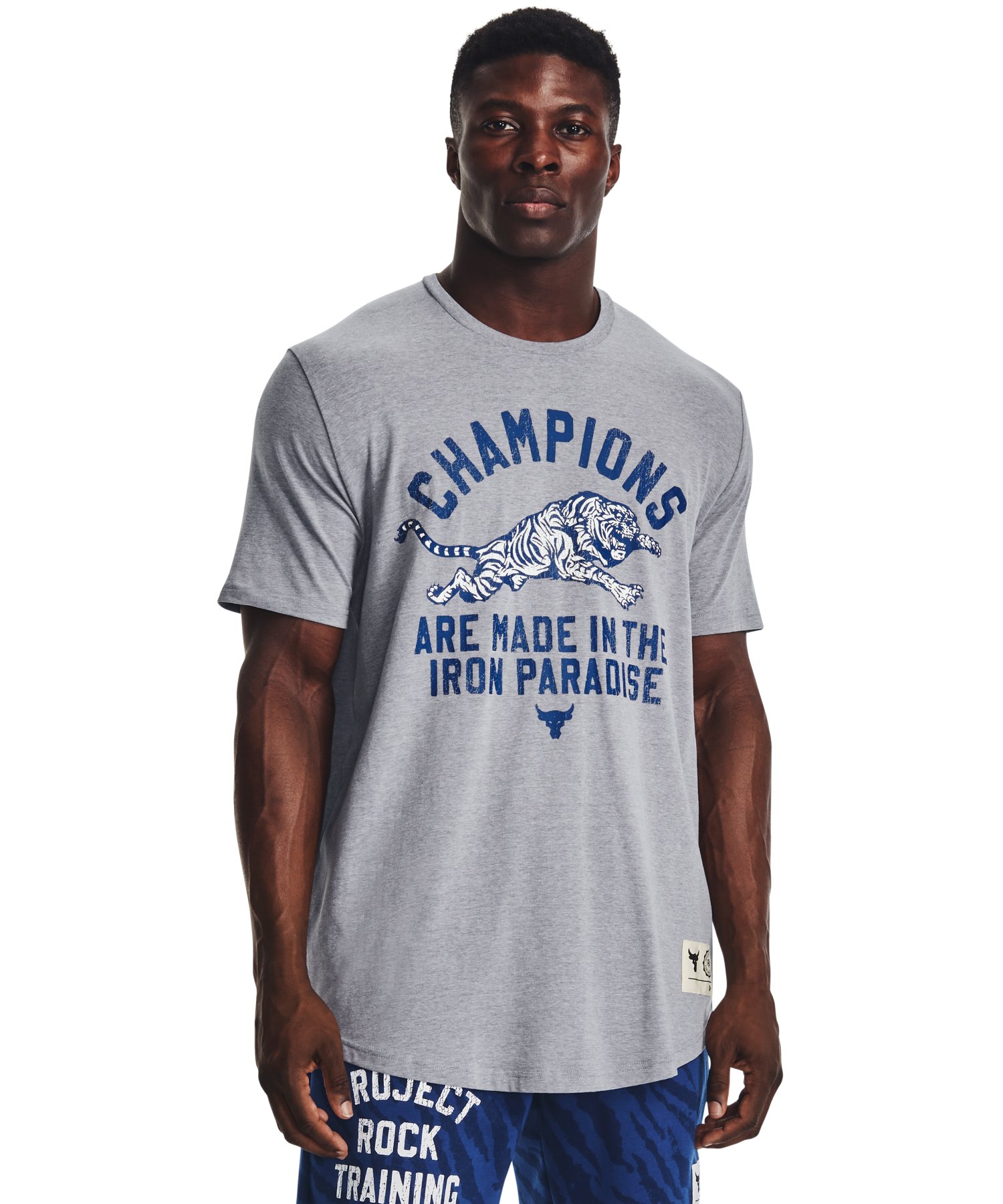 UAプロジェクトロック ショートスリーブTシャツ 〈チャンピオン〉（トレーニング/MEN）
