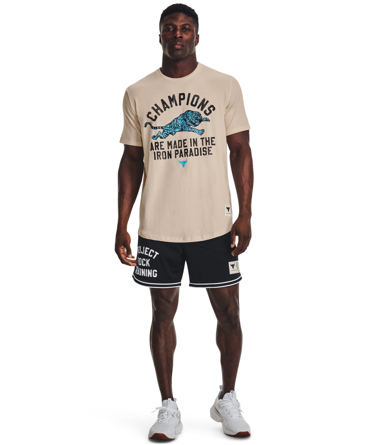 UAプロジェクトロック ショートスリーブTシャツ 〈チャンピオン〉(トレーニング/MEN)