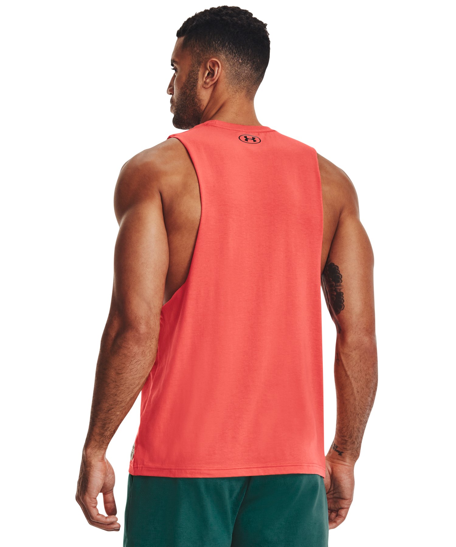 UAプロジェクトロック マッスル タンク 〈アイアン〉(トレーニング/MEN)