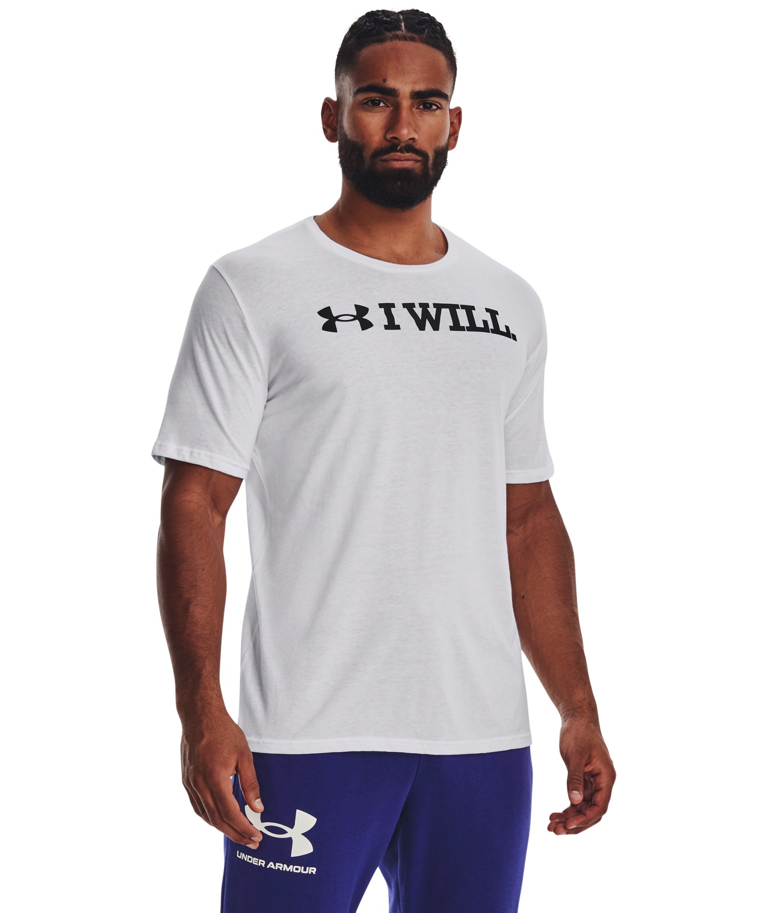 UAショートスリーブTシャツ 〈I WILL〉（トレーニング/MEN