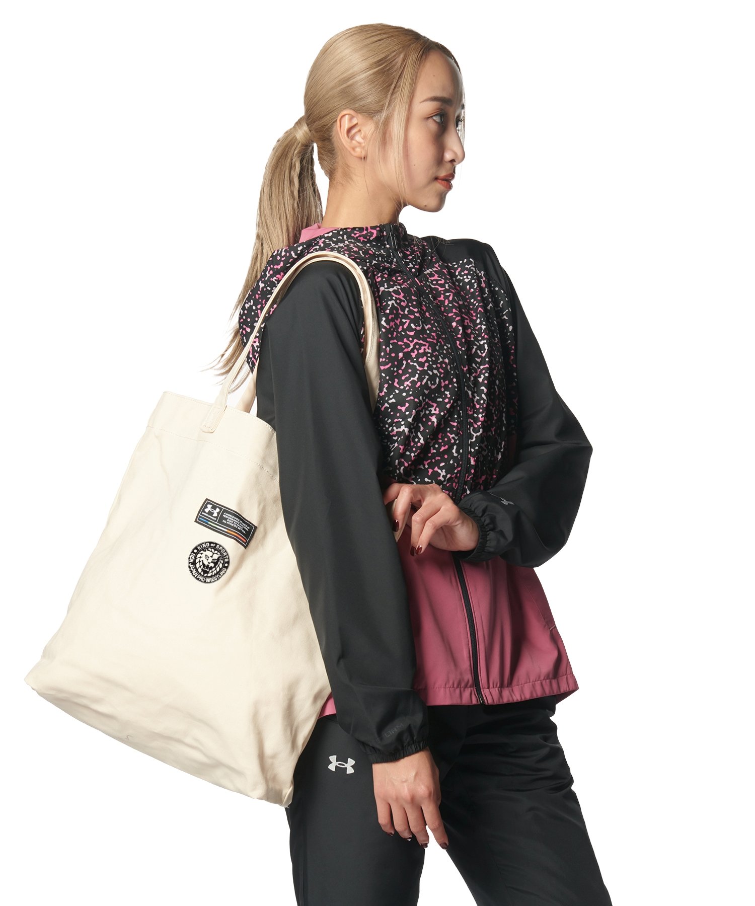 UA���C�I���}�[�N �L�����o�X �g�[�g�o�b�O�i�g���[�j���O/UNISEX�j