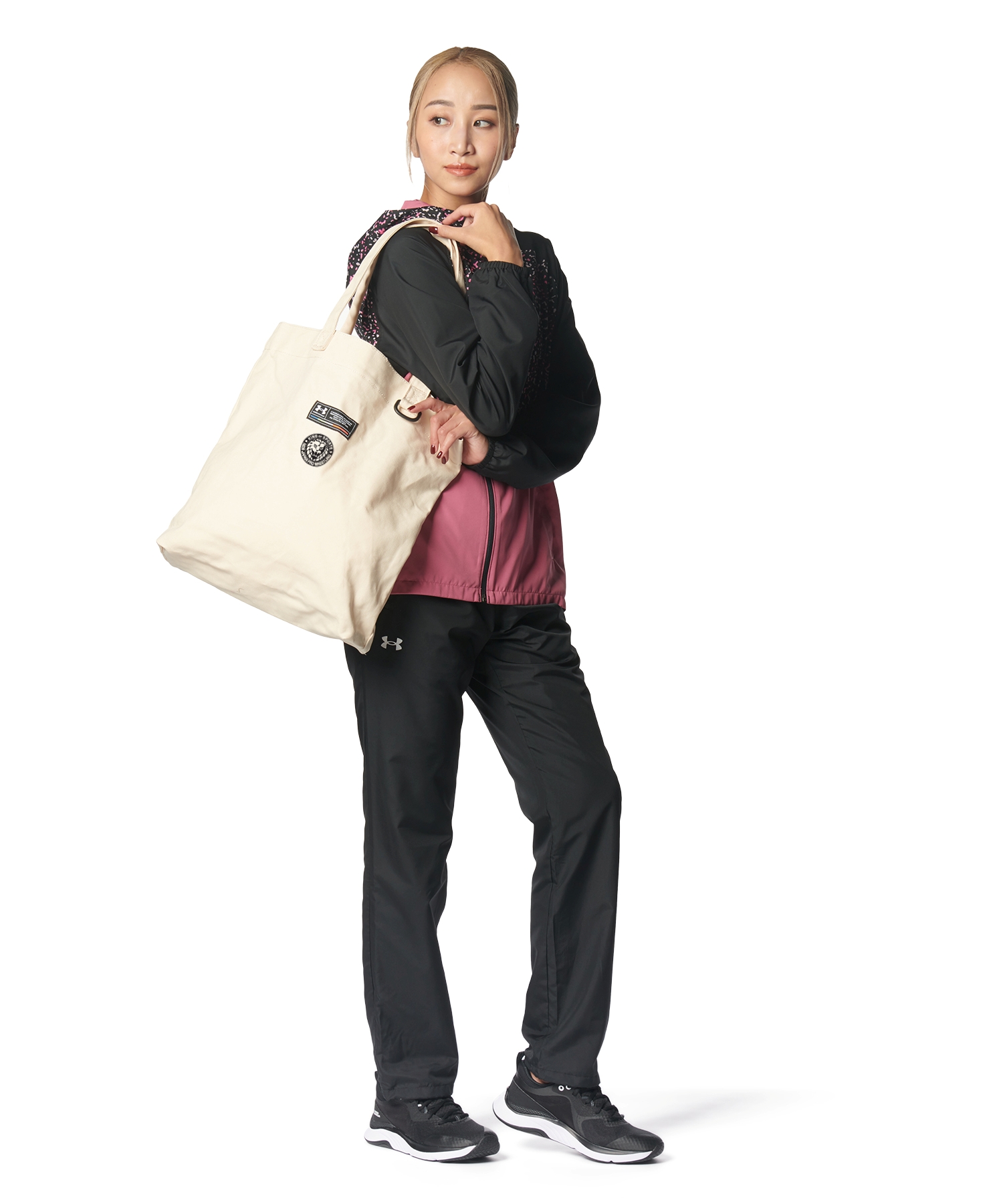 UA���C�I���}�[�N �L�����o�X �g�[�g�o�b�O�i�g���[�j���O/UNISEX�j