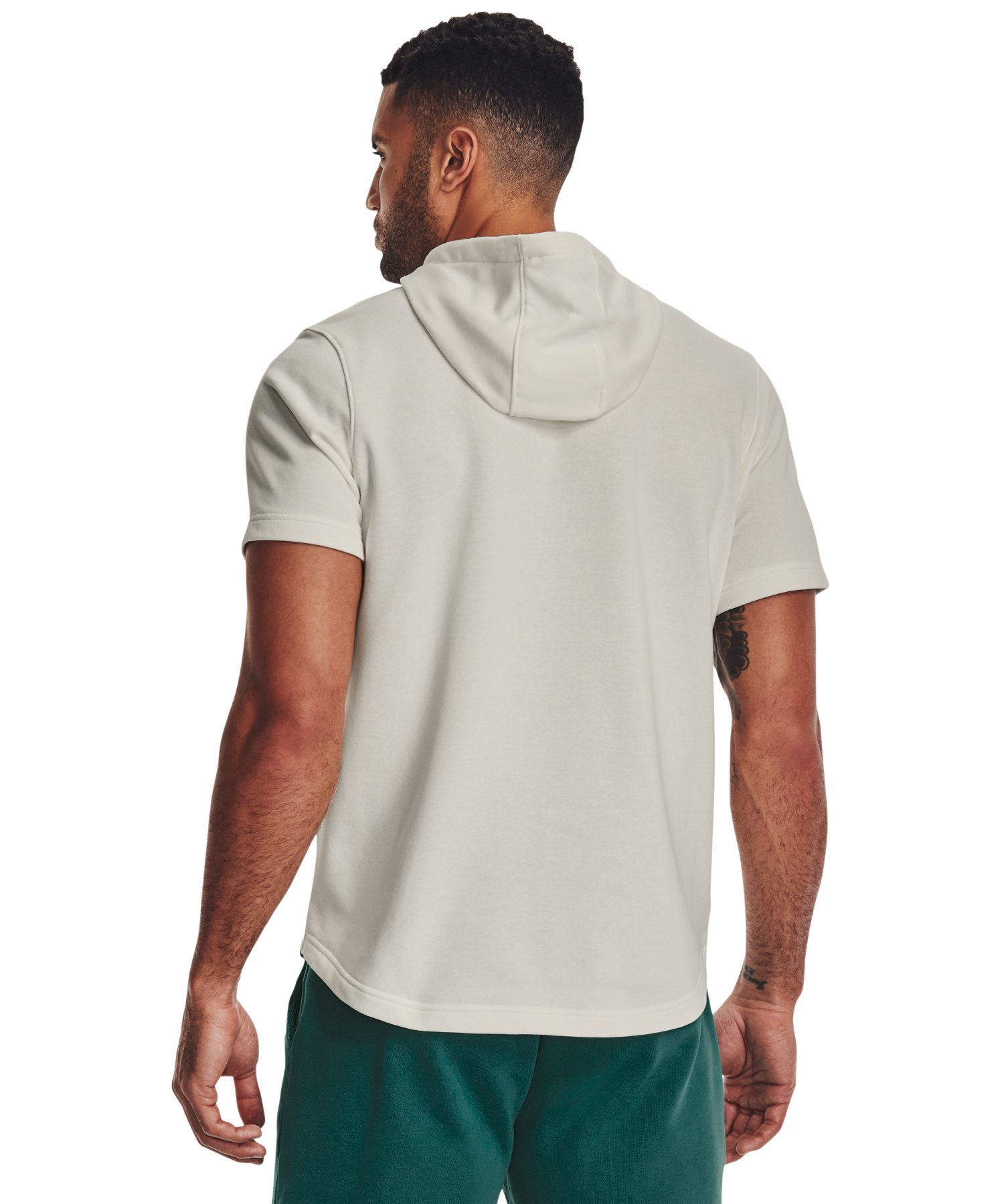 UAプロジェクトロック テリー ショートスリーブ フーディー(トレーニング/MEN)