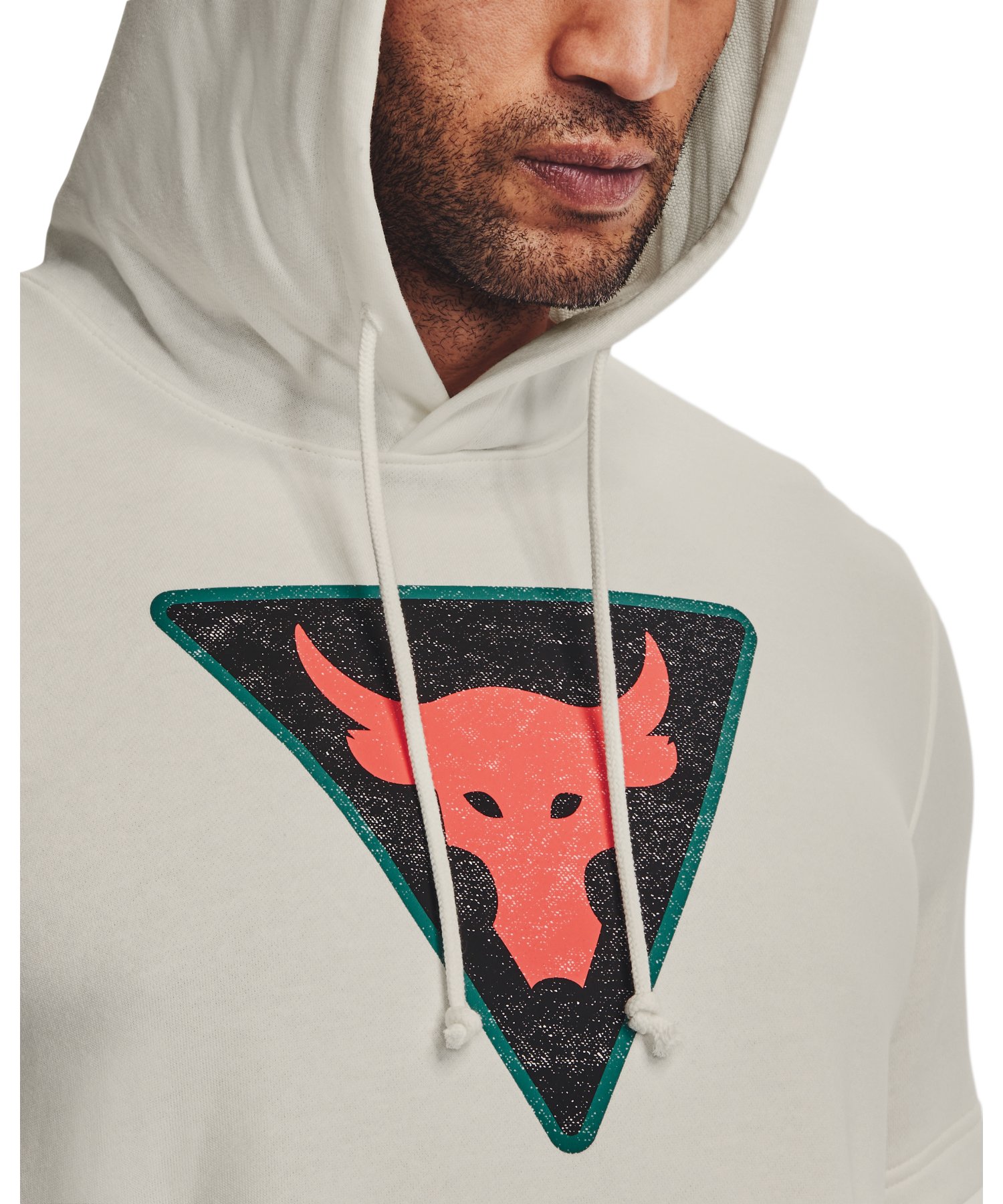 UAプロジェクトロック テリー ショートスリーブ フーディー(トレーニング/MEN)