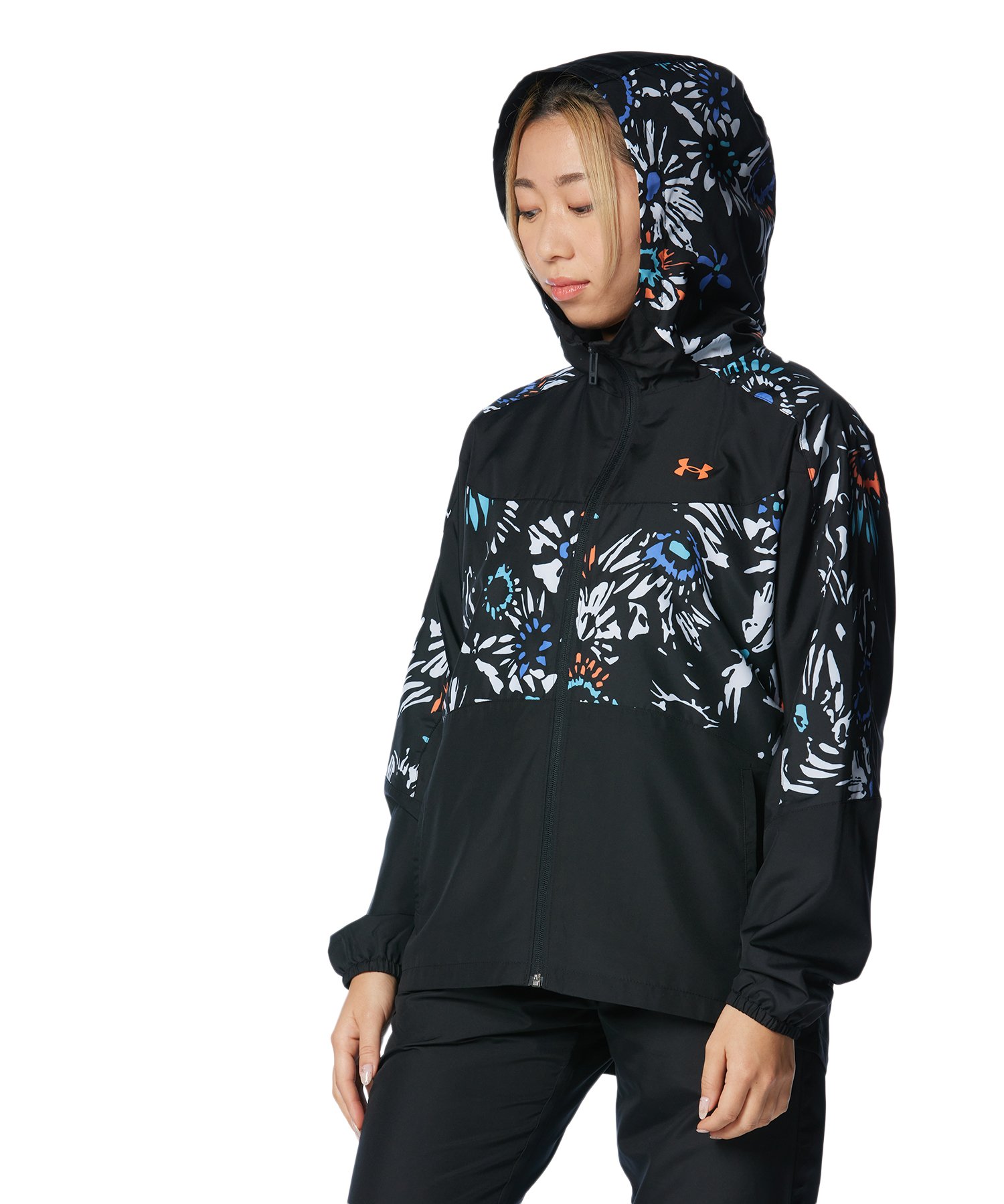 【coronbo様】アンダーアーマー フルジップ ジャケット　Lサイズ　グレー UNDER ARMOUR（アンダーアーマー）UAサマーウーブン フルジップ