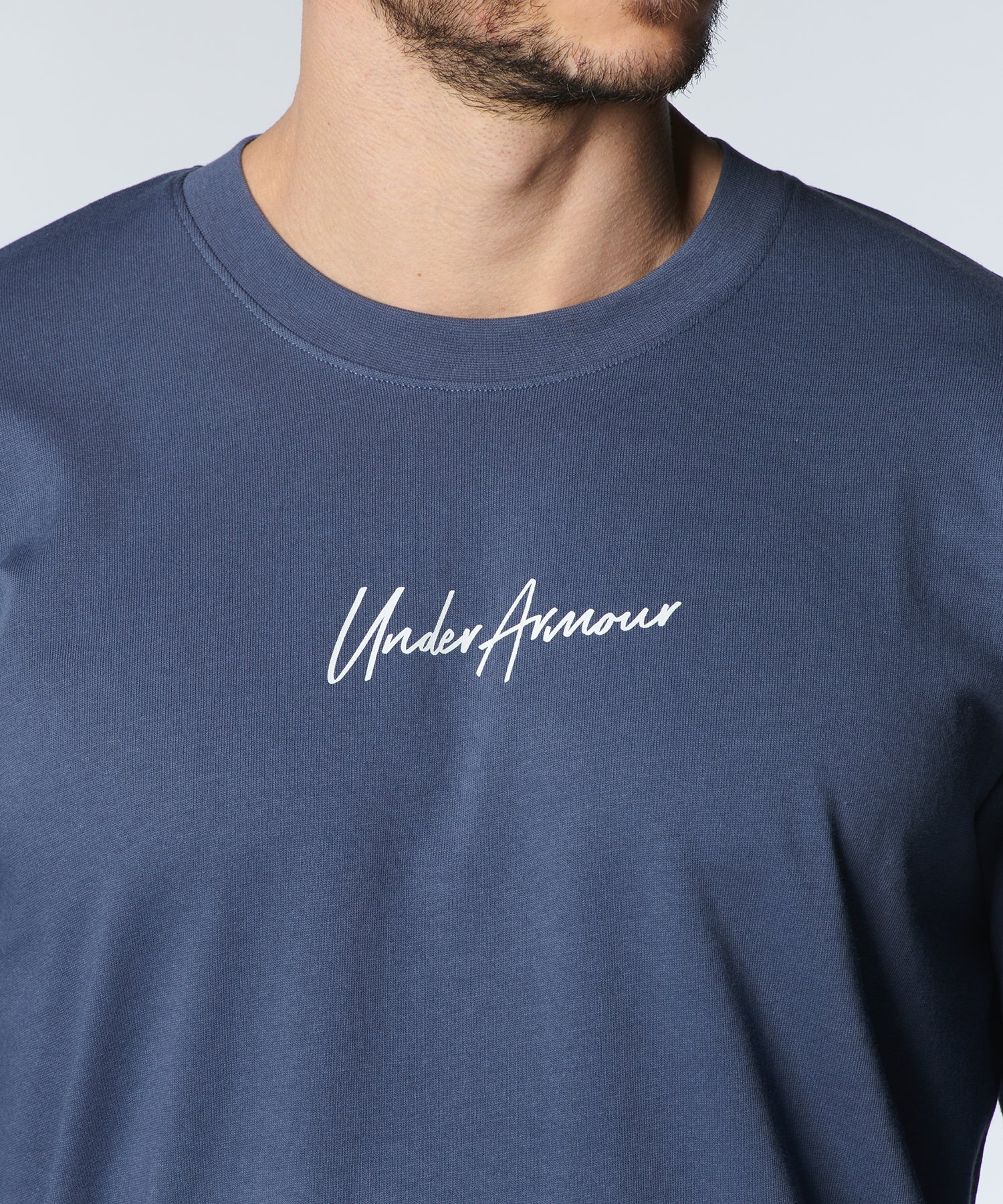 UAヘビーウエイト コットン ロングスリーブTシャツ(トレーニング/MEN)