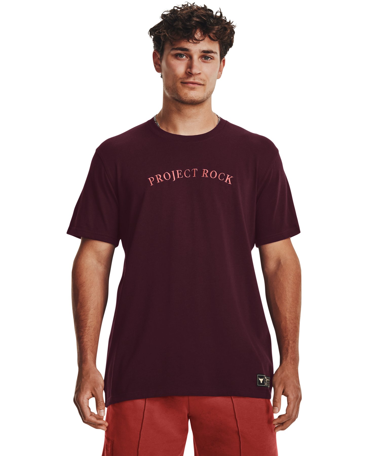 UAプロジェクトロック クレスト ヘビーウェイト ショートスリーブTシャツ（トレーニング/MEN）