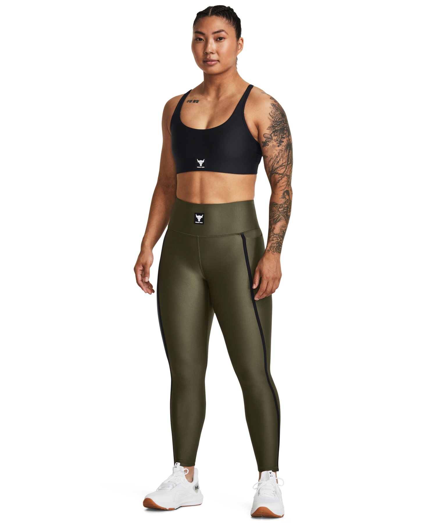 UNDER ARMOR ヒートギア アンクル レギンス プロジェクトロック LG アンダーアーマー公式】 UAプロジェクトロック ヒートギア