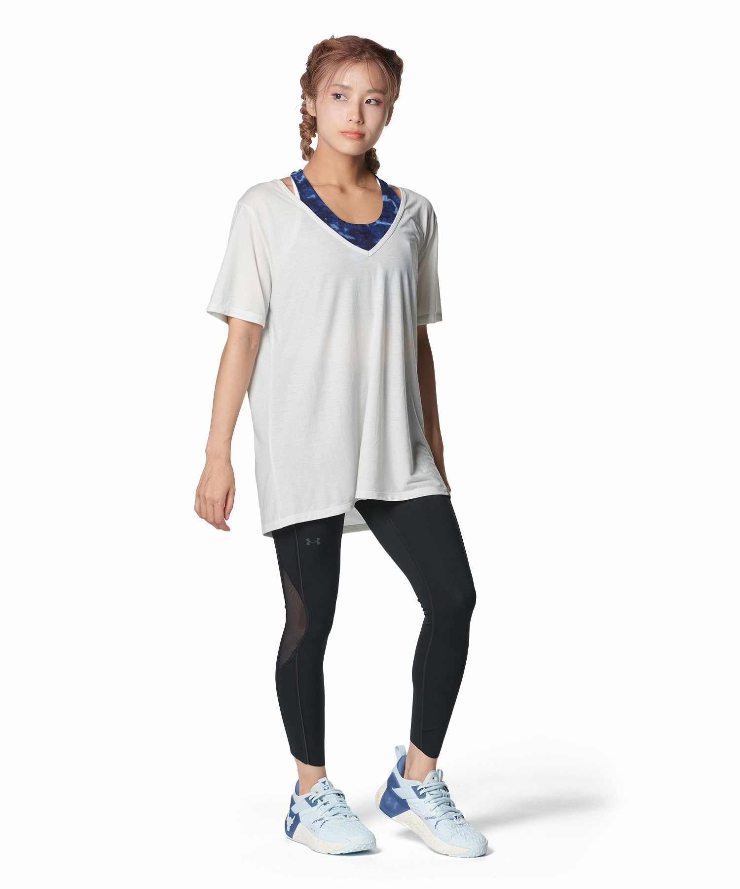 UA�v���W�F�N�g���b�N �R���v���[�^�[ �f�B�[�vV�l�b�NT�V���c�i�g���[�j���O/WOMEN�j