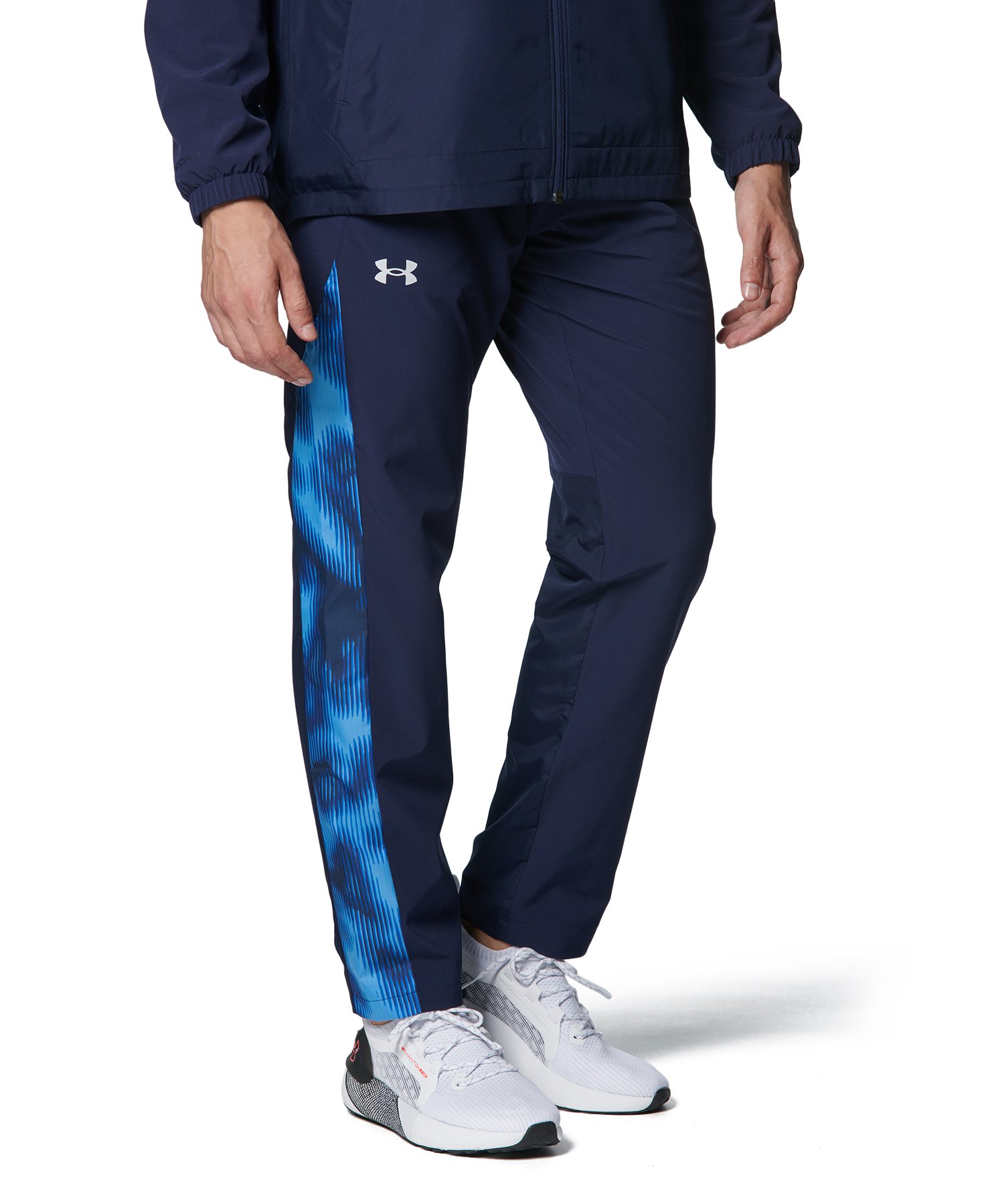 ボトムスUNDER ARMOUR トリコット ライン ウーブン パンツ