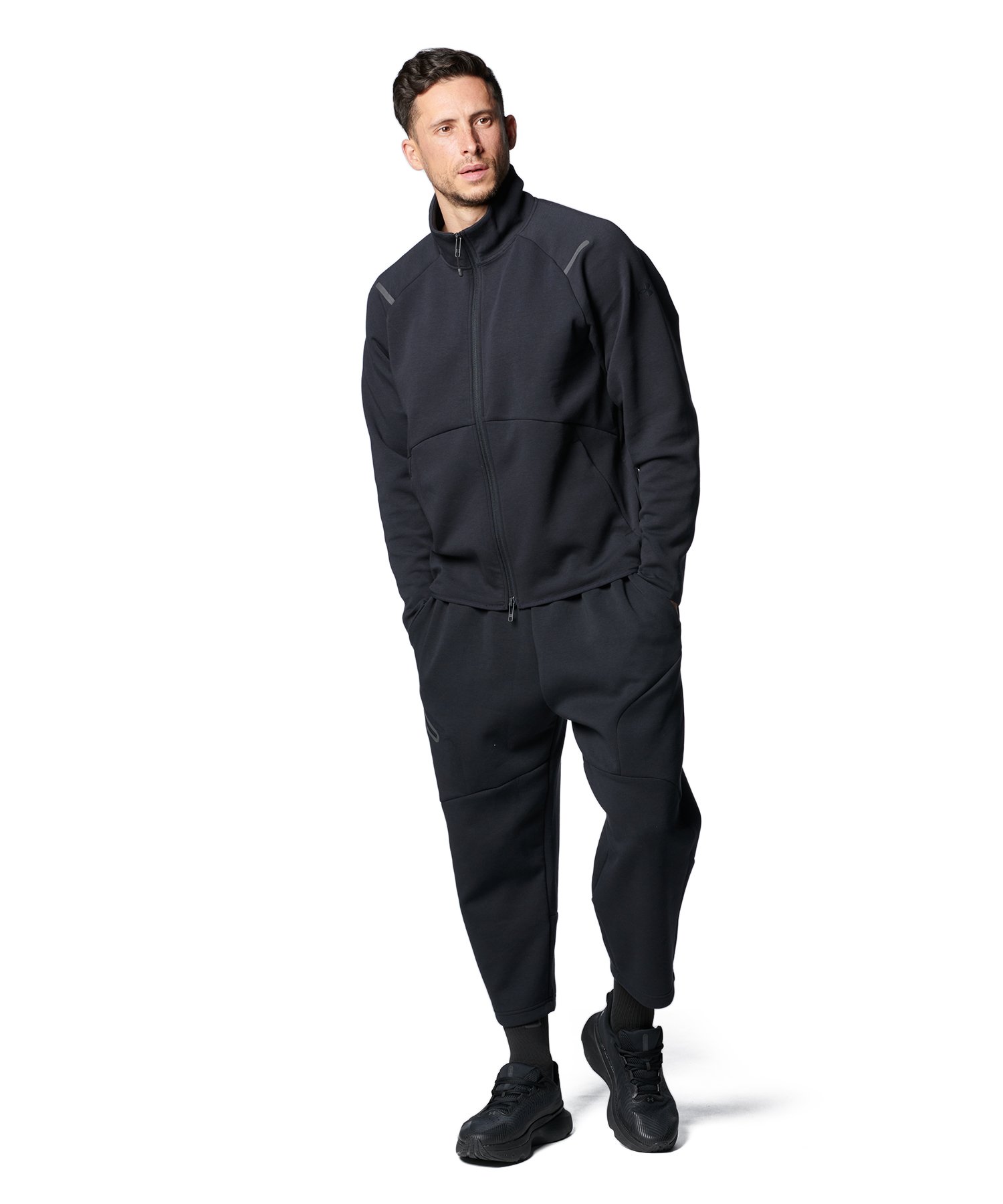 UNDER ARMOUR Unstoppable Fleece ジャージジャケット 黒 2XL 男