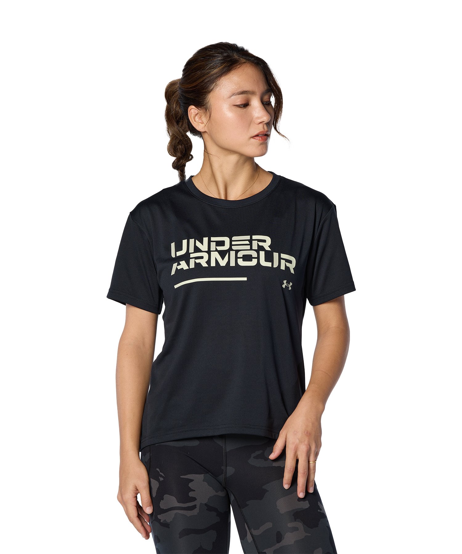 アンダーアーマー公式】 UAテック クロップ ショートスリーブTシャツ（トレーニング/WOMEN）