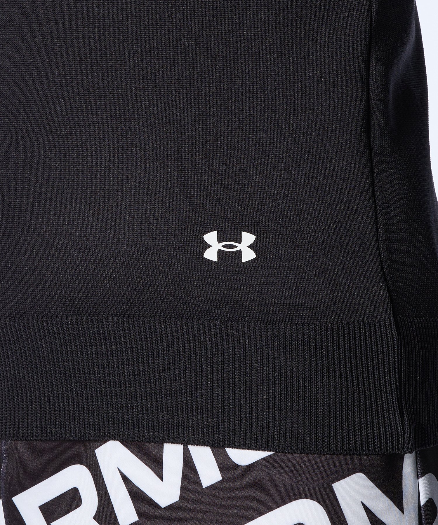 Under Armour ゴルフ用セーター ブラック LG アンダーアーマー公式】 UAインテリニット クルー セーター