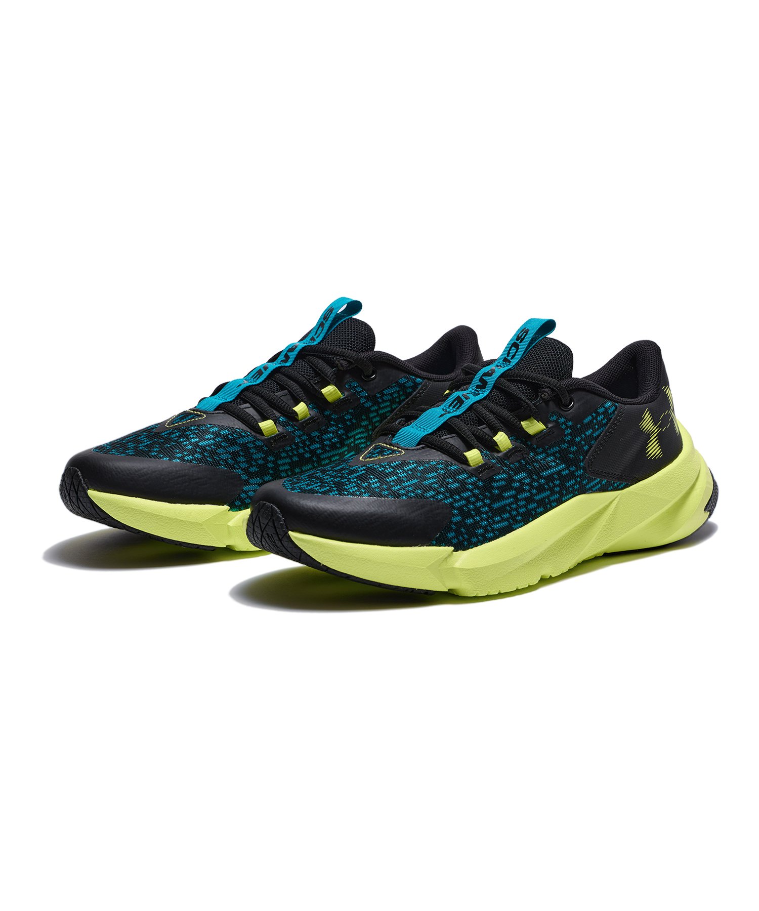Under Armour サッカーシューズ ブラック/グリーン28.5cm Under Armour サッカーシューズ 黒/緑 スパイクシューズ - メルカリ