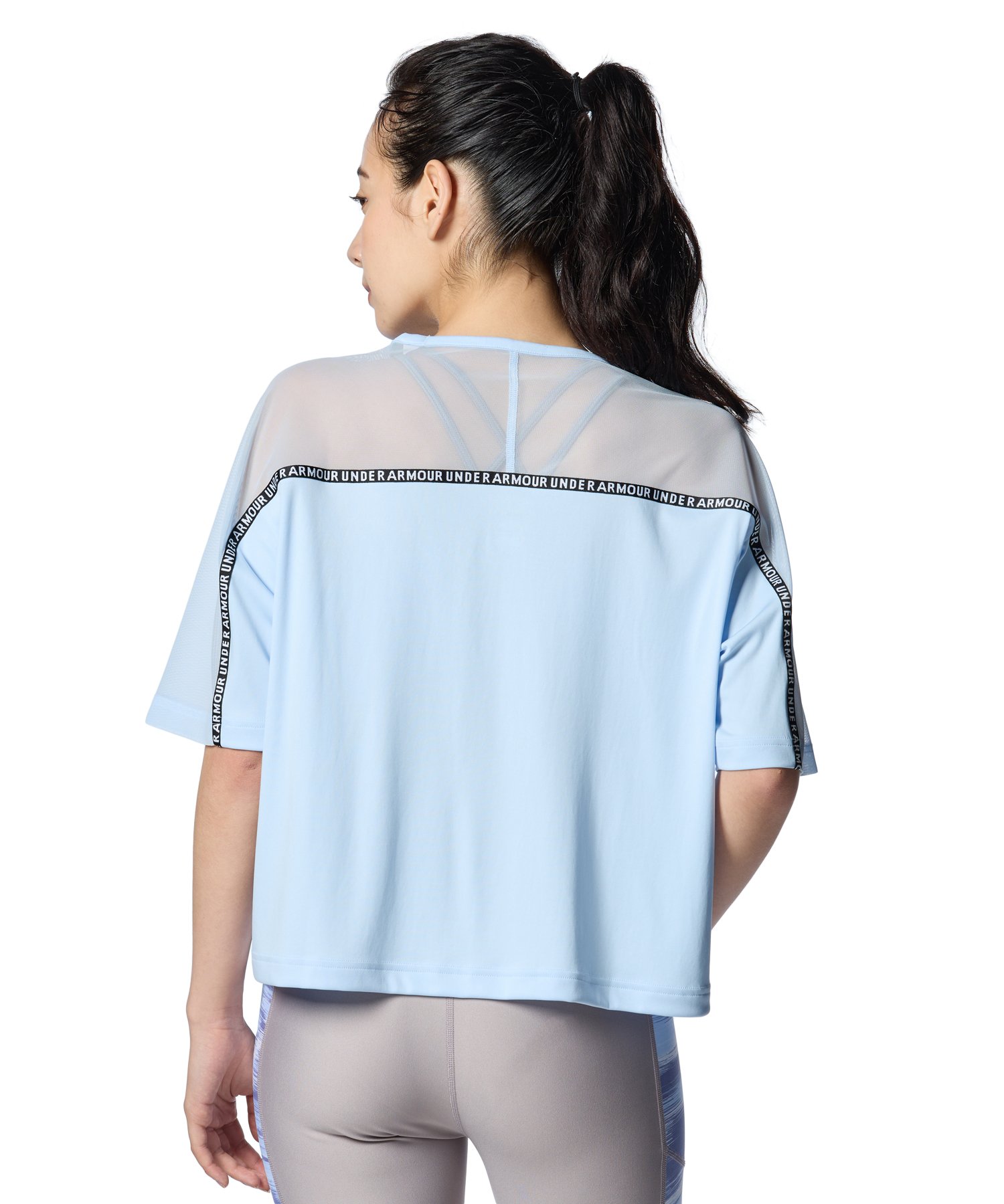 tシャツ 部分メッシュTシャツ レディース アンダーアーマー公式】 UAメッシュ Tシャツ（トレーニング/WOMEN）