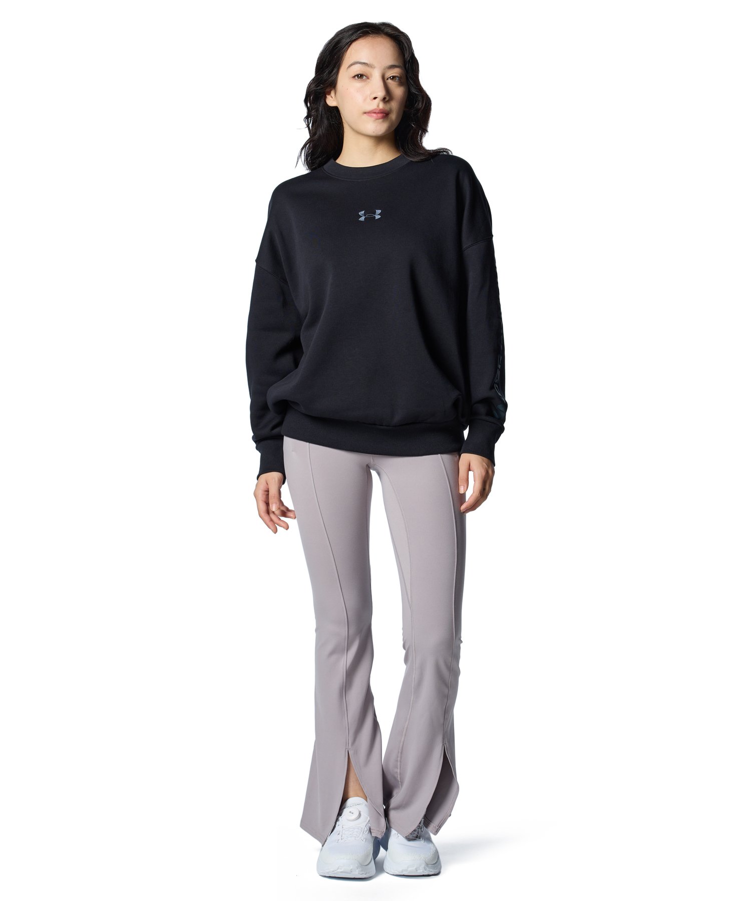 公式 アンダーアーマー UNDER ARMOUR UA UAライバルフリース チュニック クルー（トレーニング／WOMEN） 1388847 アンダーアーマー公式】 UAライバルフリース チュニック クルー