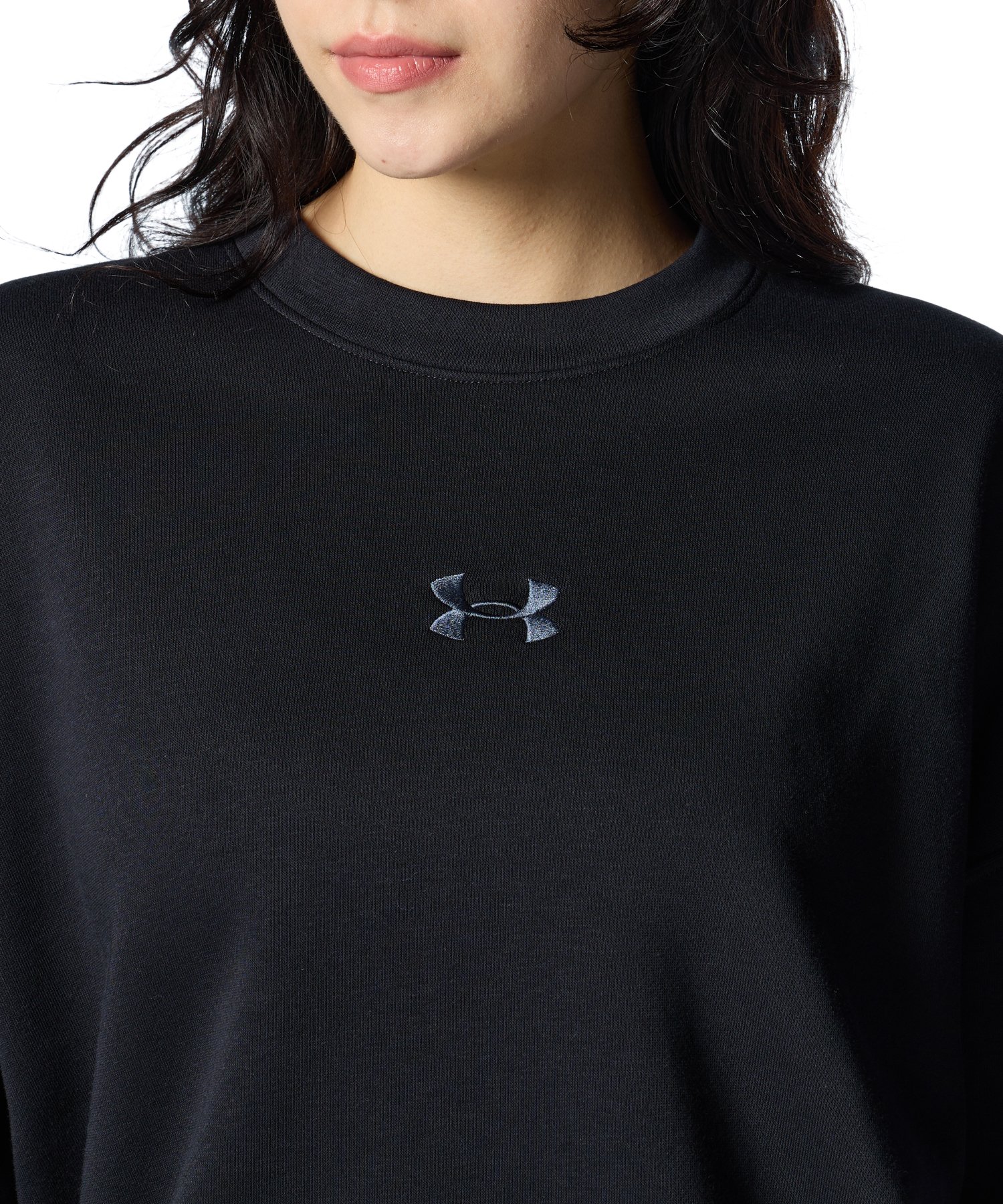 公式 アンダーアーマー UNDER ARMOUR UA UAライバルフリース チュニック クルー（トレーニング／WOMEN） 1388847 アンダーアーマー公式】 UAライバルフリース チュニック クルー