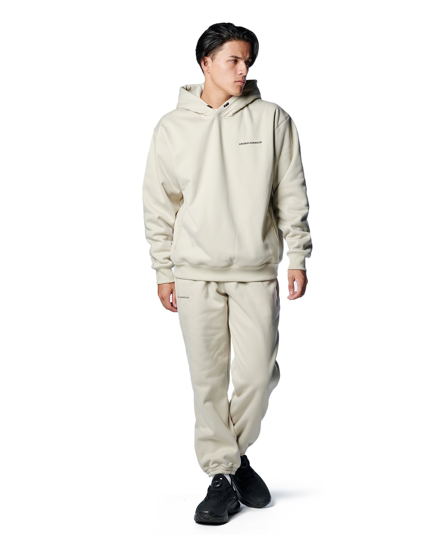 【超美品】UAディーエヌエー フリース ジョガーパンツ（ライフスタイル/MEN） アンダーアーマー公式】 UAディーエヌエー フリース ジョガー