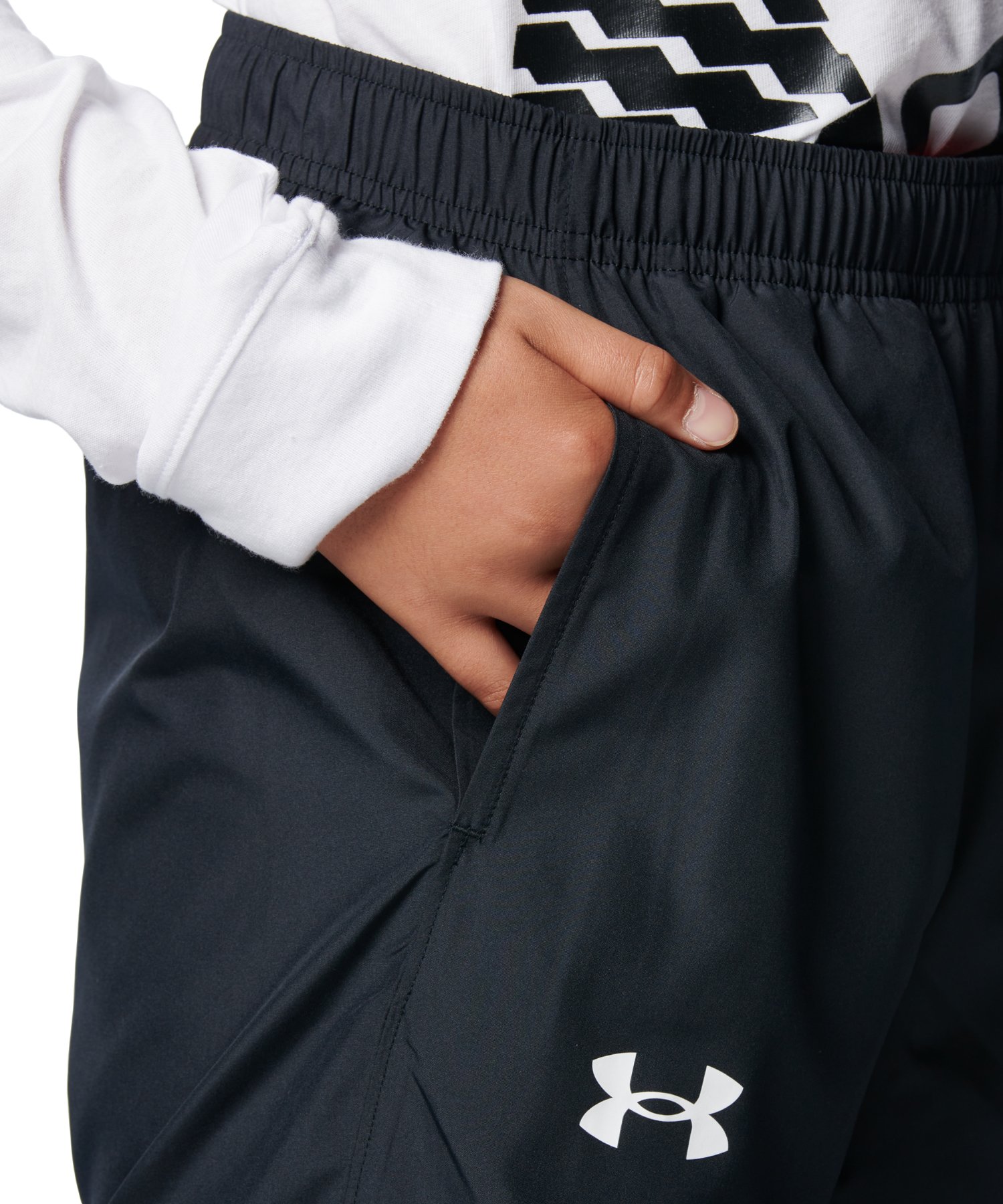 UNDER ARMOUR トリコット ライン ウーブン パンツ アンダーアーマー公式】 UAトリコット ラインド ウーブン パンツ