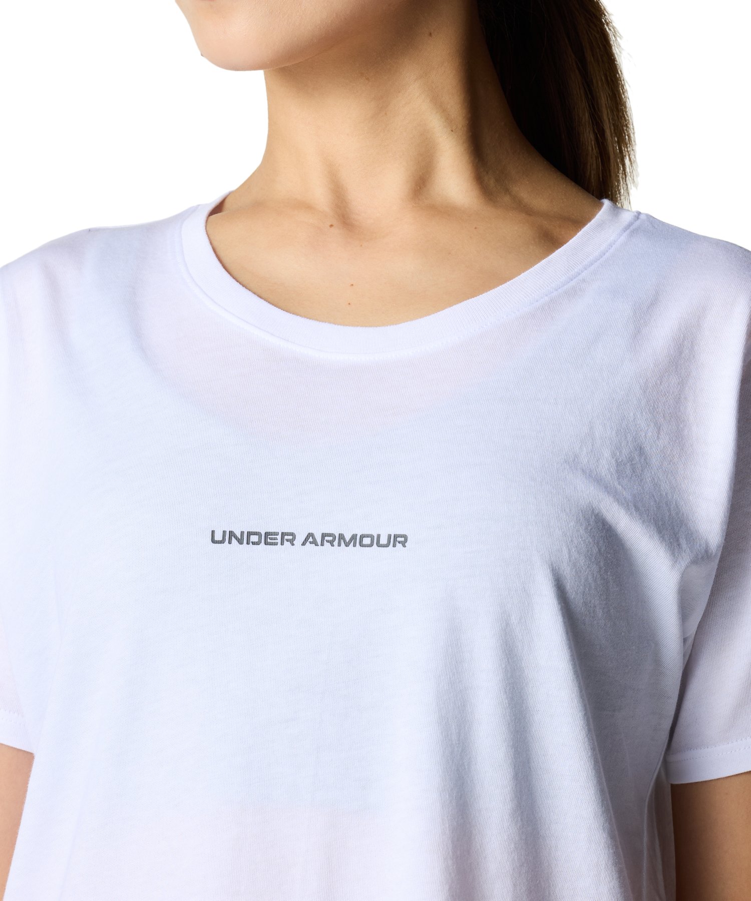 売れ筋商品|||アンダーアーマー Tシャツ レディース トップス MOTION TANK  - Top - white/black Under Armour | Motion High Neck Tank - White/Black | The