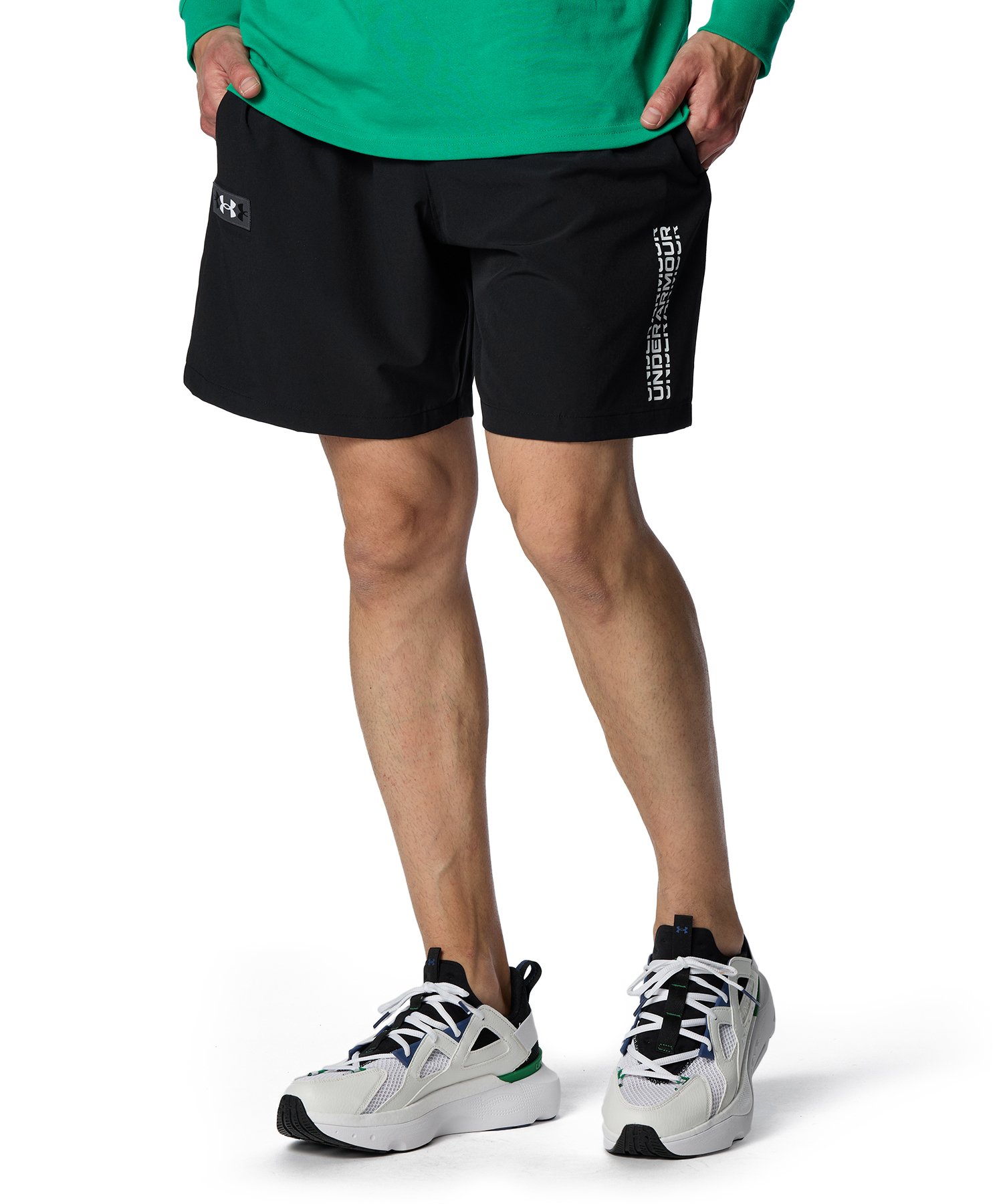 UAアンプリファイ ノベルティ ウーブンショーツ(トレーニング/MEN)【アンダーアーマー/UNDER ARMOUR】 UAアンプリファイ ノベルティ ウーブンショーツ(トレーニング/MEN)【アンダーアーマー/UNDER ARMOUR】