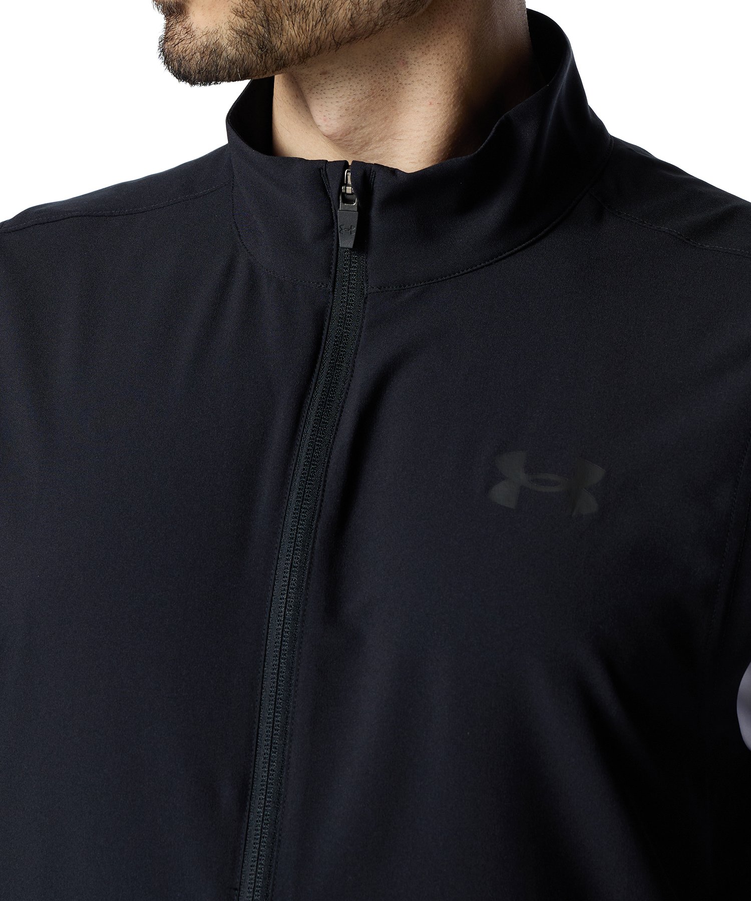【coronbo様】アンダーアーマー フルジップ ジャケット　Lサイズ　グレー 大きいサイズ メンズ UNDER ARMOUR (アンダーアーマー) USA規格