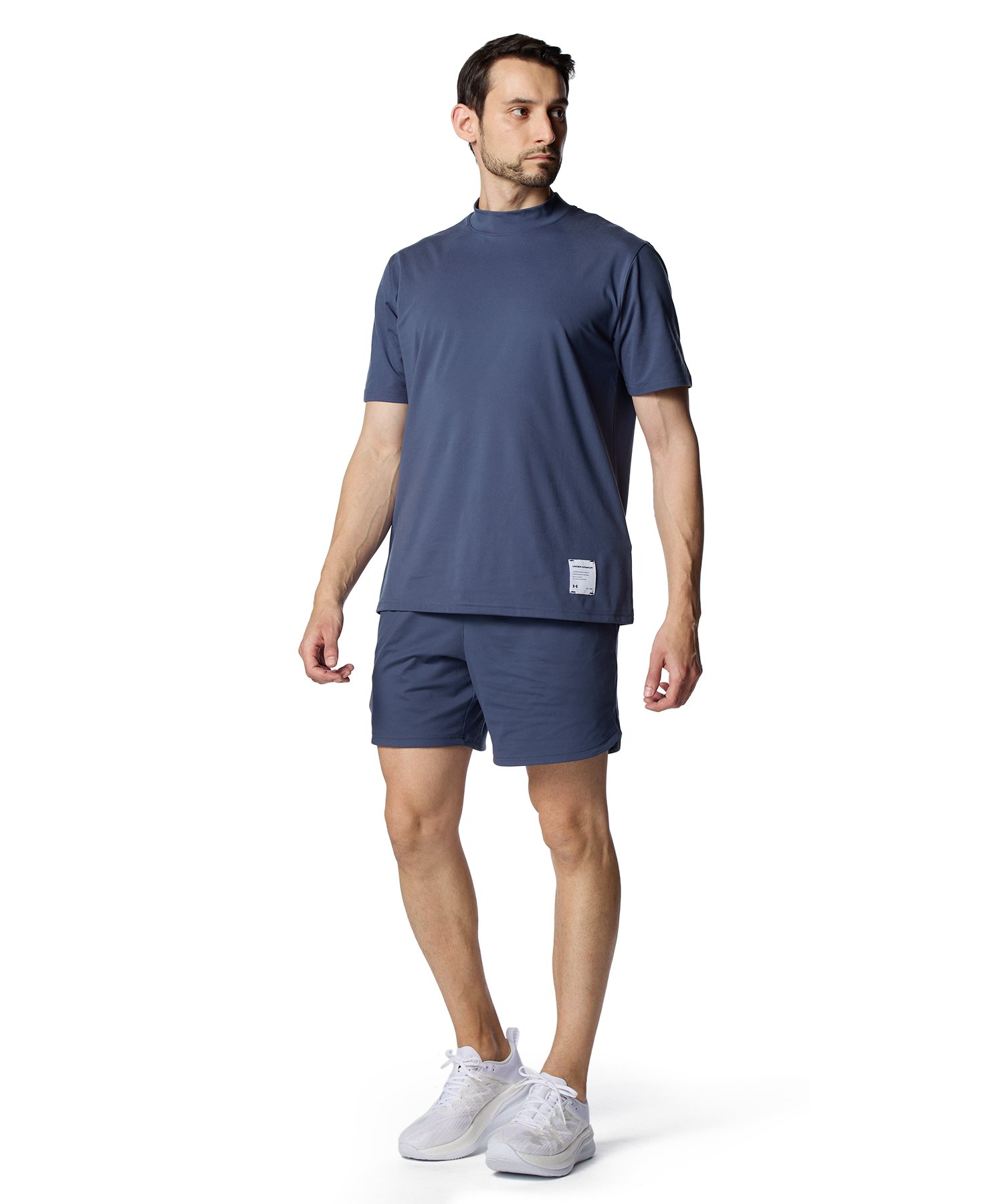 UAモチベート モックネック Tシャツ(トレーニング/MEN)