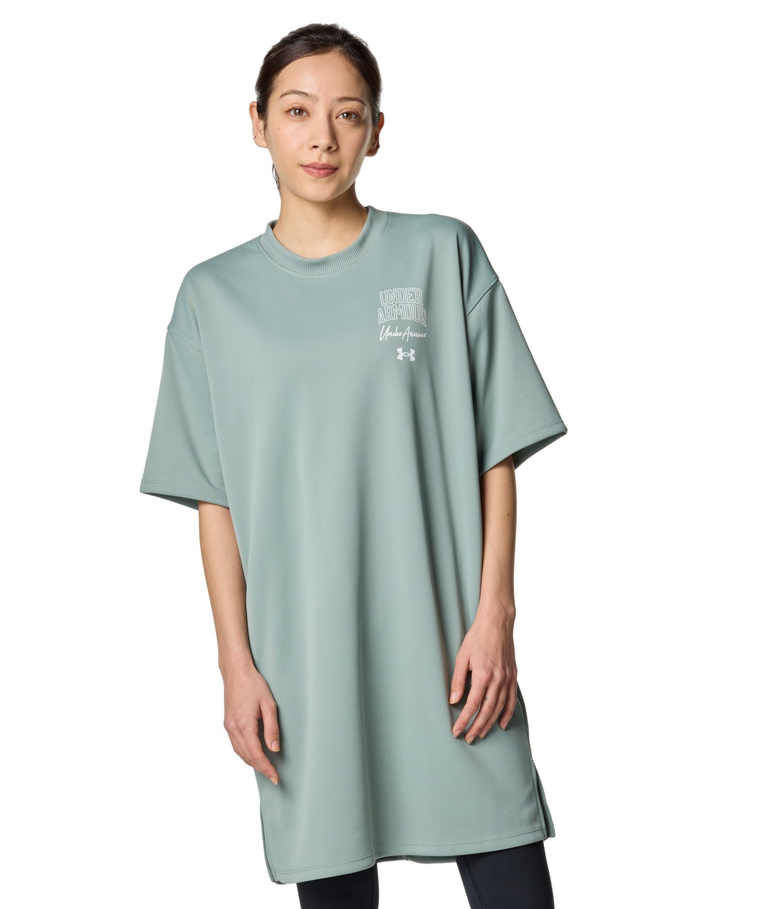UAチュニック Tシャツ(ライフスタイル/WOMEN)【アンダーアーマー/UNDER ARMOUR】 UAチュニック Tシャツ(ライフスタイル/WOMEN)【アンダーアーマー/UNDER ARMOUR】