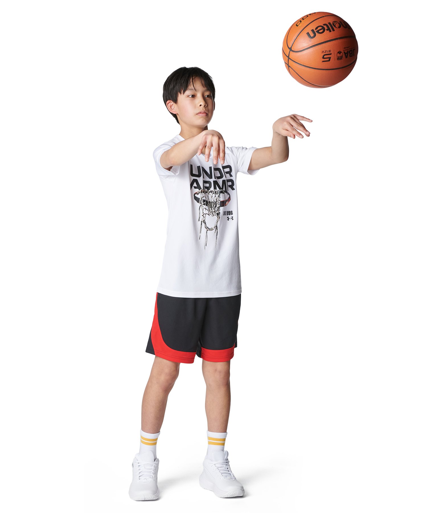バスケットボール 日本代表 選手支給品 上下セットアンダーアーマー UNDER ARMOUR バスケットボール 日本代表 アカツキファイブ