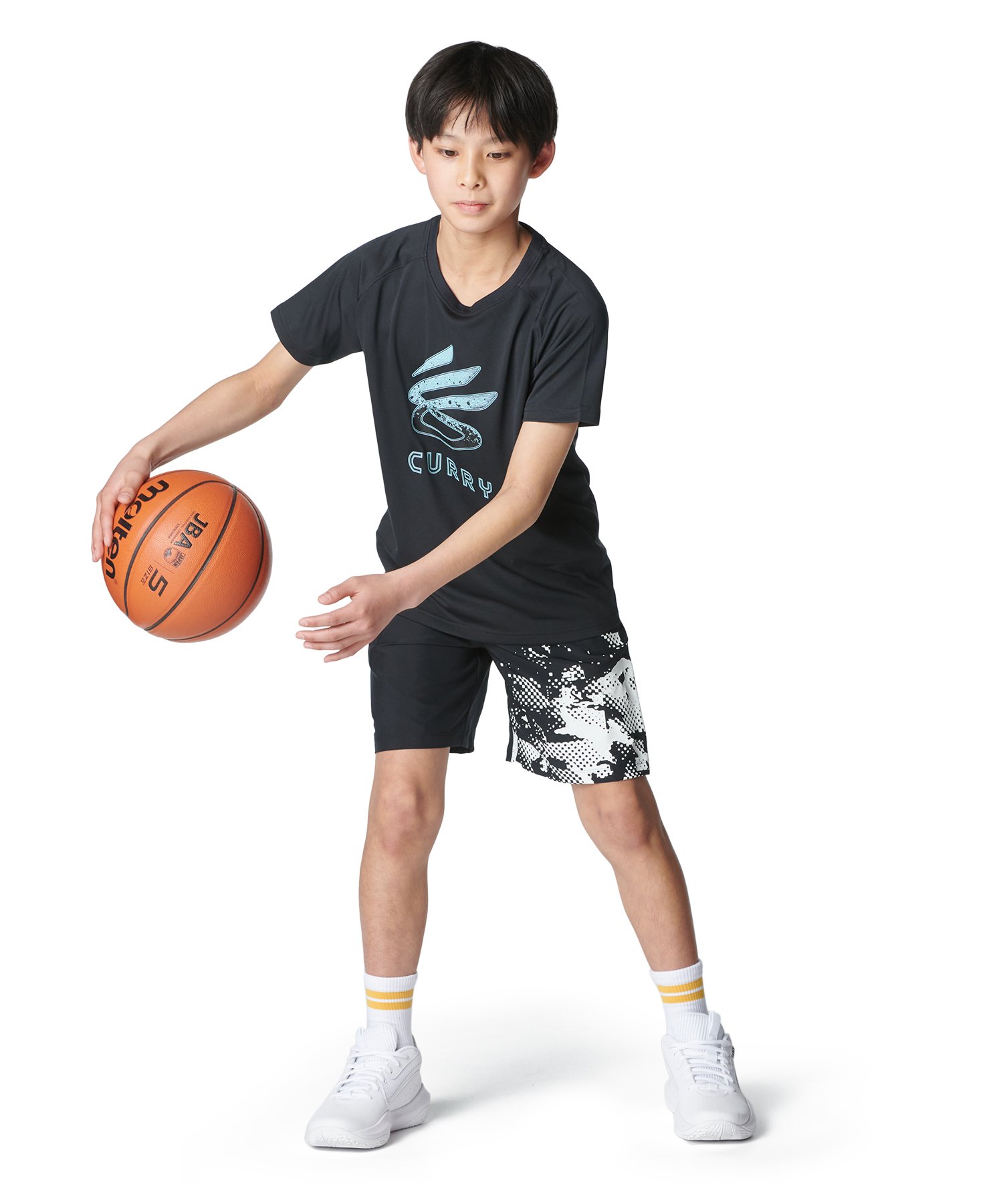 UNDER ARMOUR - gkook8 　アンダーアーマー　カリーコート記念Tシャツ　Lサイズ アンダーアーマー公式】 カリー テック ショートスリーブ T