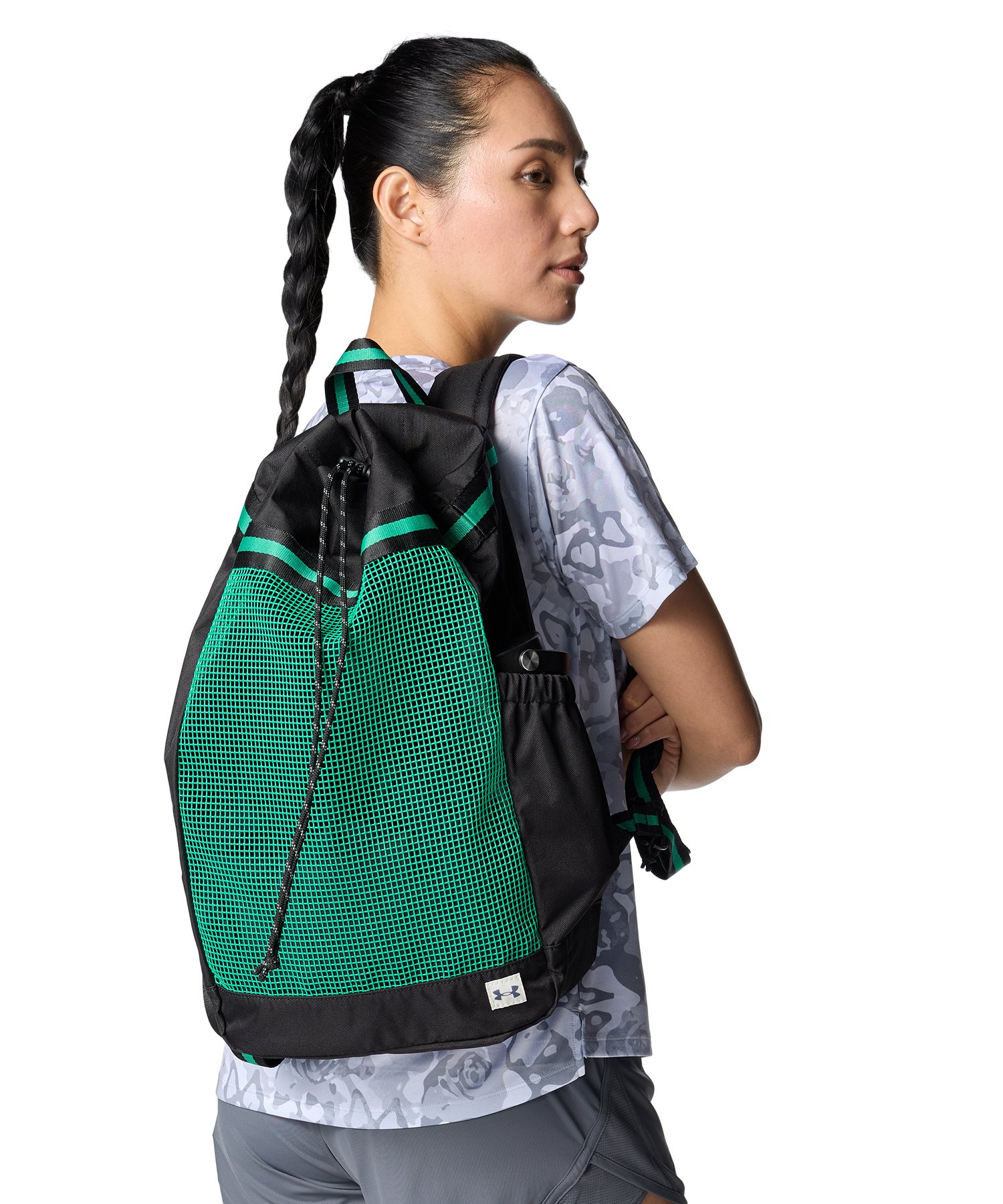 BlessU メッシュバックパック グレー Amazon.co.jp: blessu ブレスユー ナップサック グレー