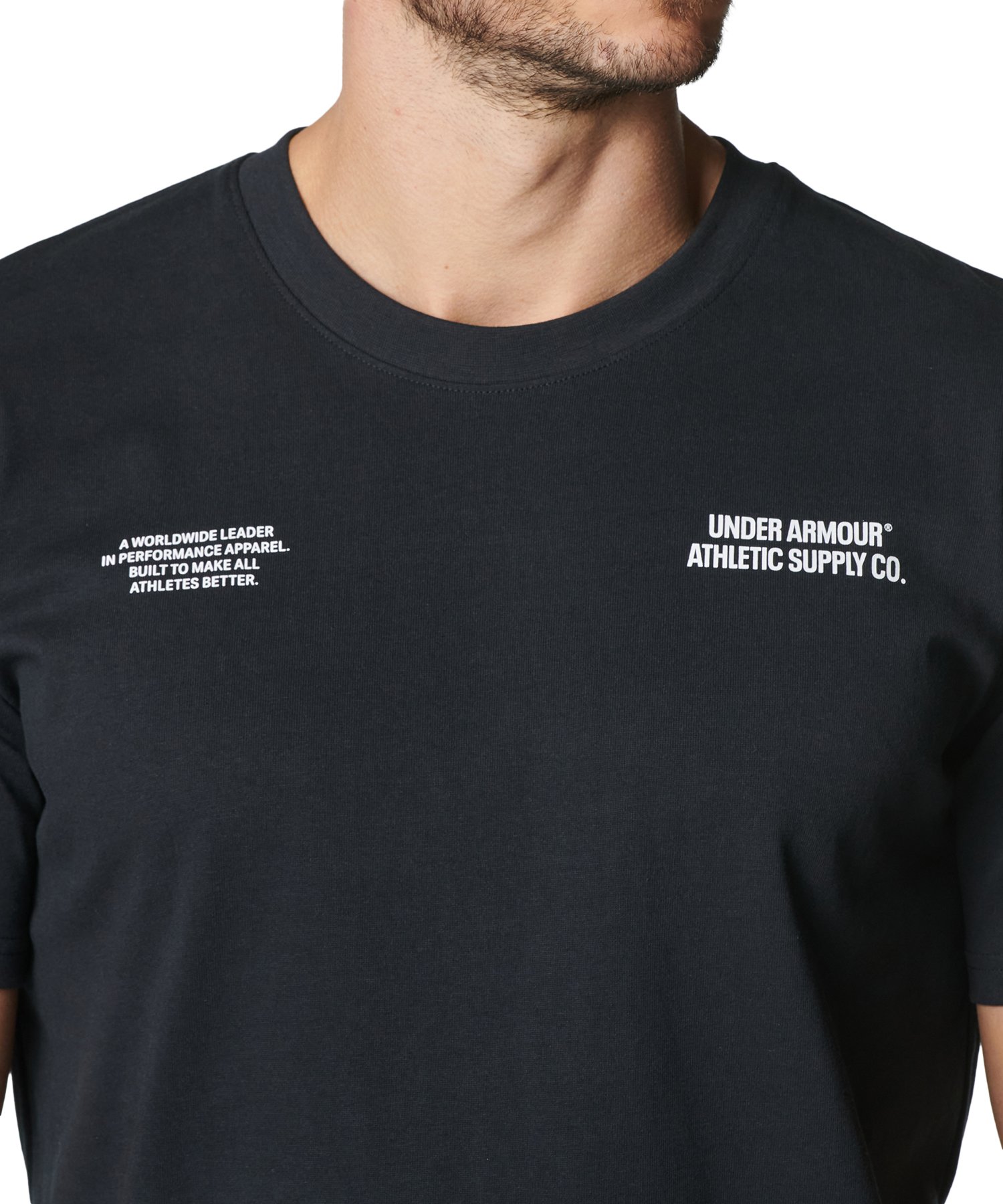 UNDER ARMOUR tシャツ UAヘビーウエイト グラフィック ロング
