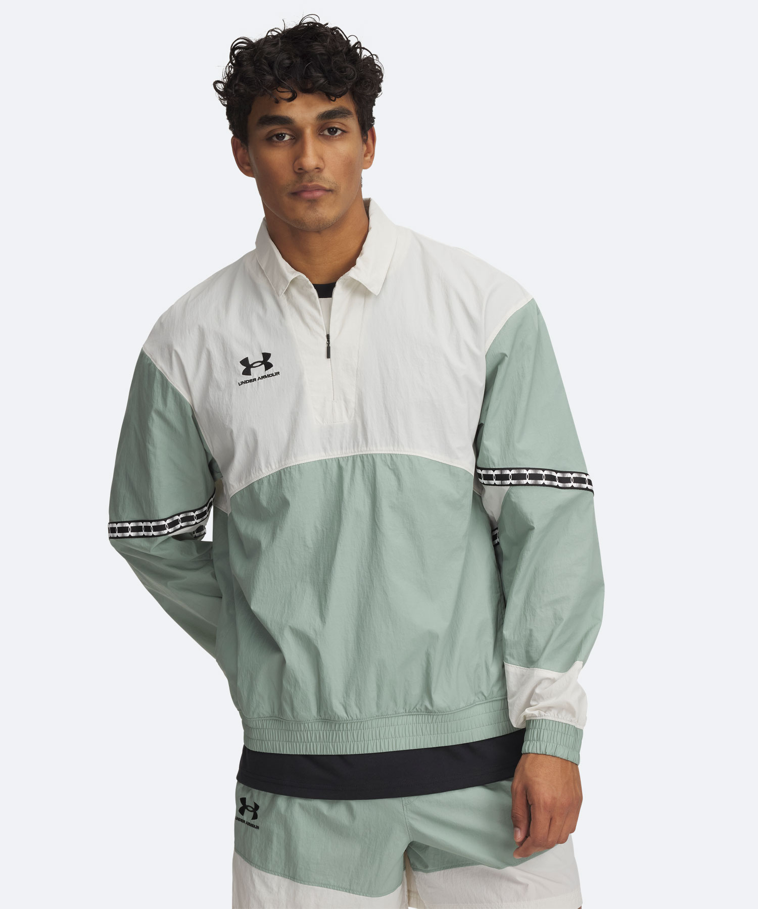 UA 96テラス ドリル トップス(ライフスタイル/MEN)【アンダーアーマー/UNDER ARMOUR】 UA 96テラス ドリル トップス(ライフスタイル/MEN)【アンダーアーマー/UNDER ARMOUR】