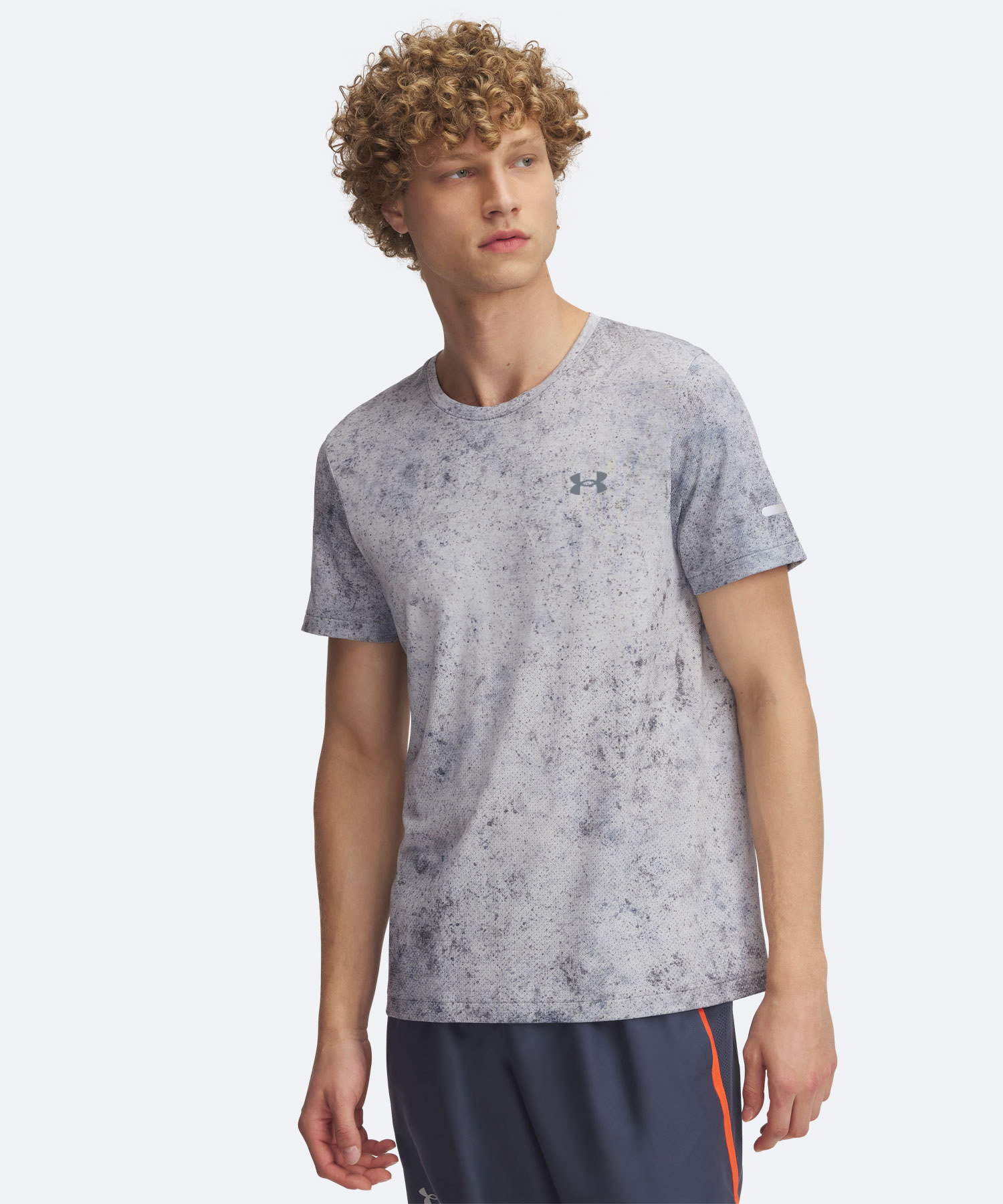 UAシームレス ストライド カラー ショートスリーブ Tシャツ(ランニング/MEN)【アンダーアーマー/UNDER ARMOUR】 UAシームレス ストライド カラー ショートスリーブ Tシャツ(ランニング/MEN)【アンダーアーマー/UNDER ARMOUR】