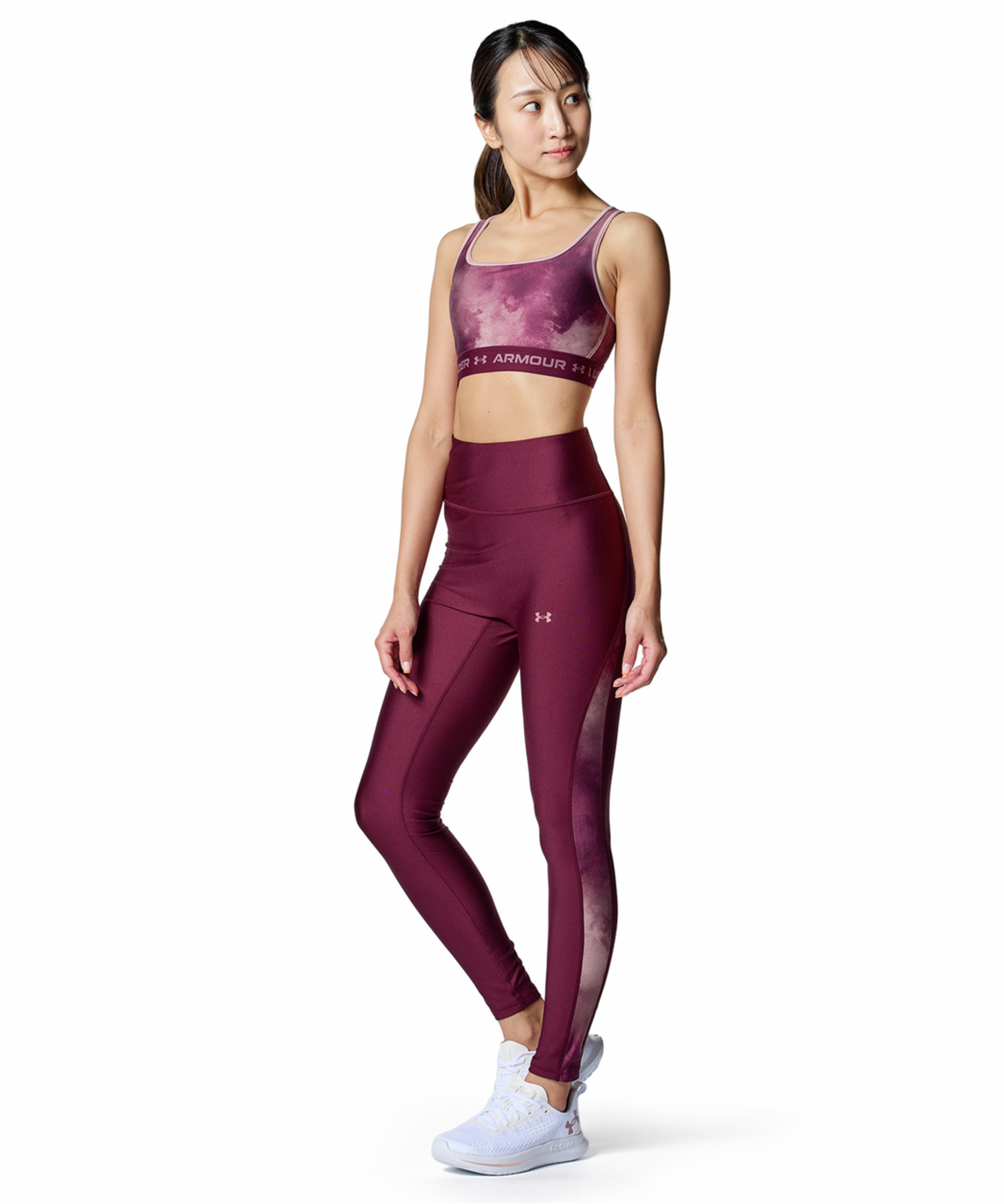 アンダーアーマー ピンク！レギンス新品 アンダーアーマー レディース レギンス Under Armour Women's