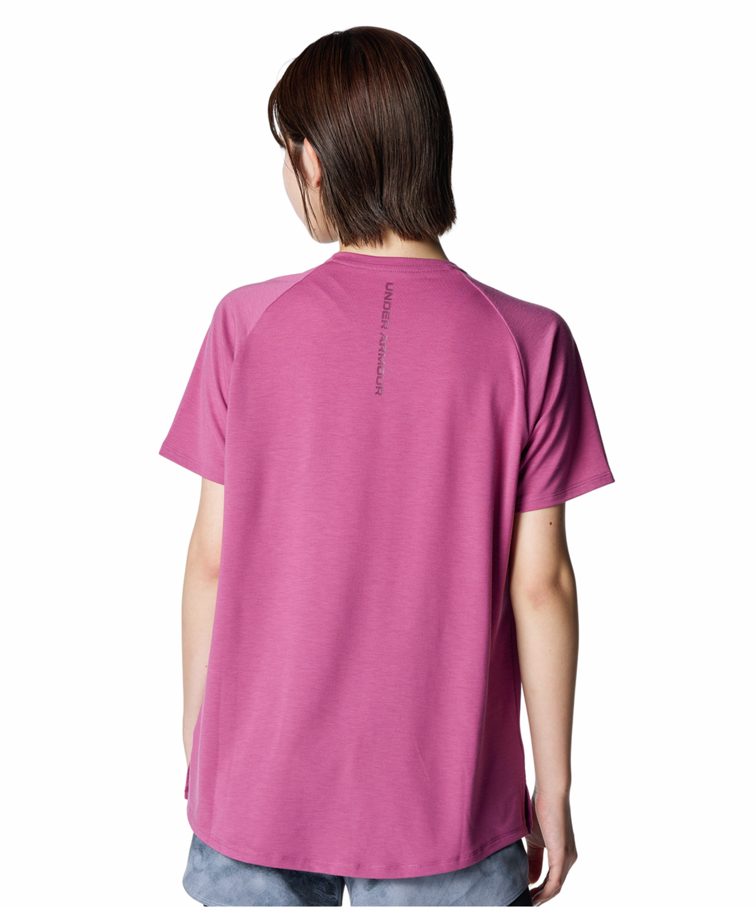 Under Armour 天理大紫Tシャツ M アンダーアーマー公式】 UAソフト Tシャツ（トレーニング/WOMEN）