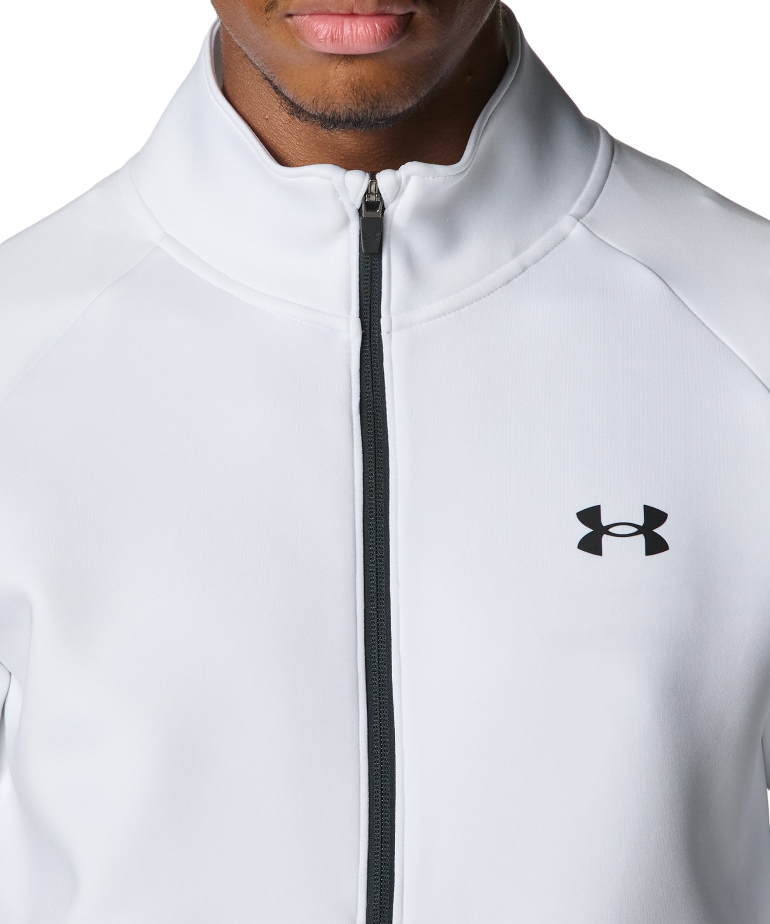 Under Armour トレーニングジャケット ＸＬホワイト アンダーアーマー公式】 UAアーマーニット トラックジャケット