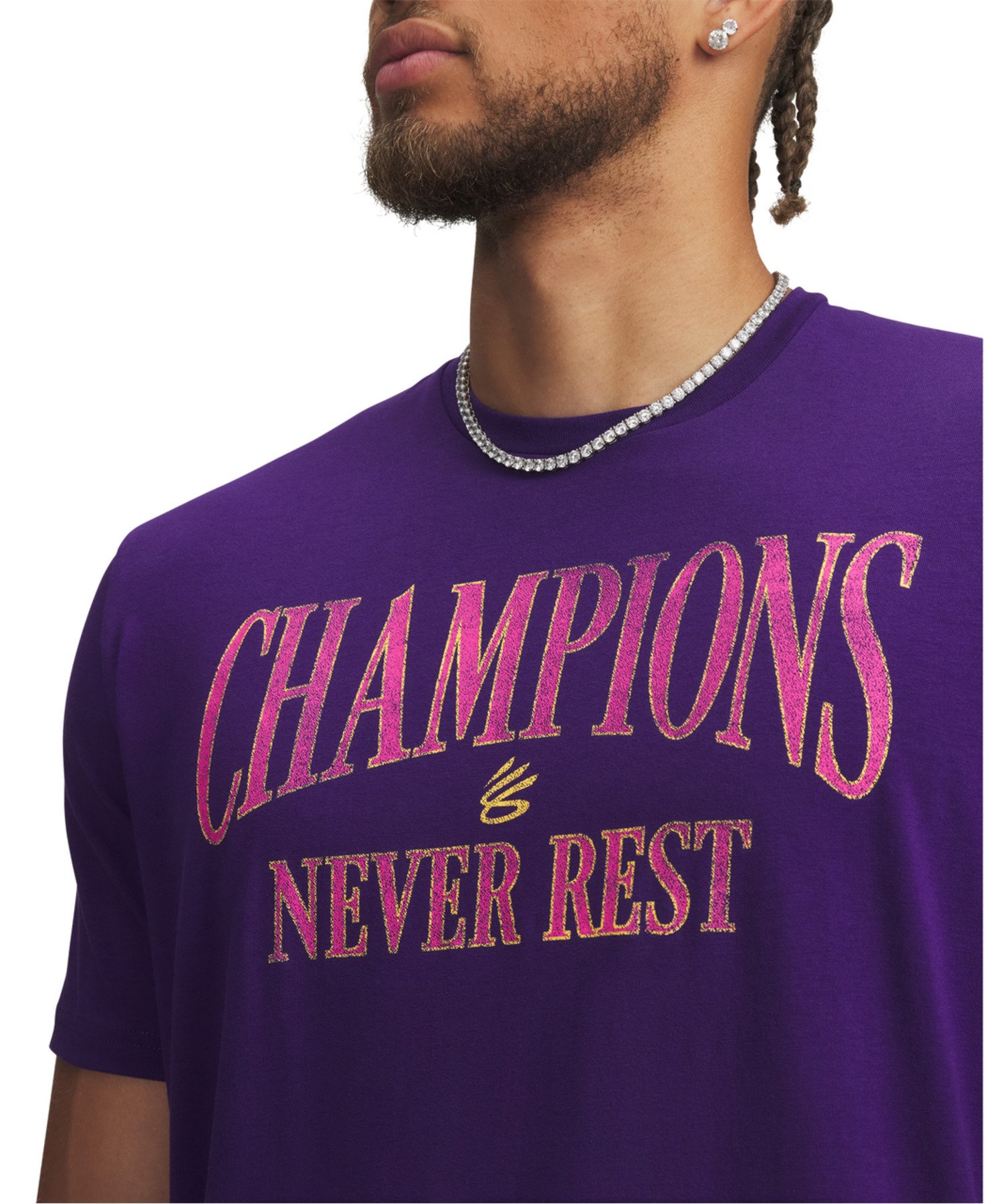 UNDER ARMOUR - gkook8 　アンダーアーマー　カリーコート記念Tシャツ　Lサイズ UNDER ARMOUR - gkook8 アンダーアーマー カリーコート記念T