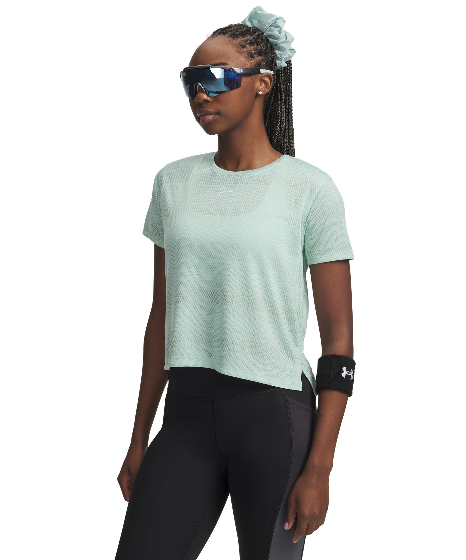 UA�x���V�e�B �V���[�g�X���[�u T�V���c�i�����j���O/WOMEN�j